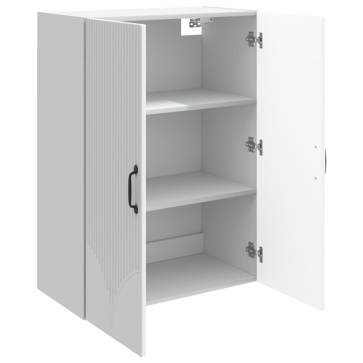 Wandschrank Weiß 66 x 34,5 x 90 cm Holzwerkstoff