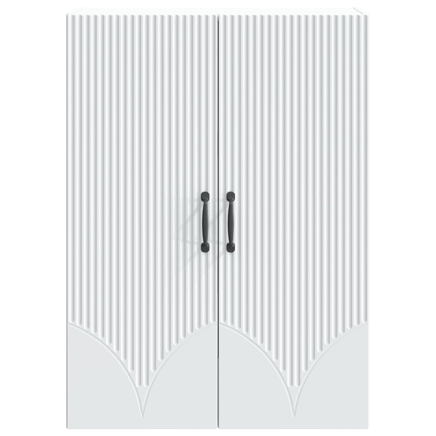 Wandschrank Weiß 66 x 34,5 x 90 cm Holzwerkstoff
