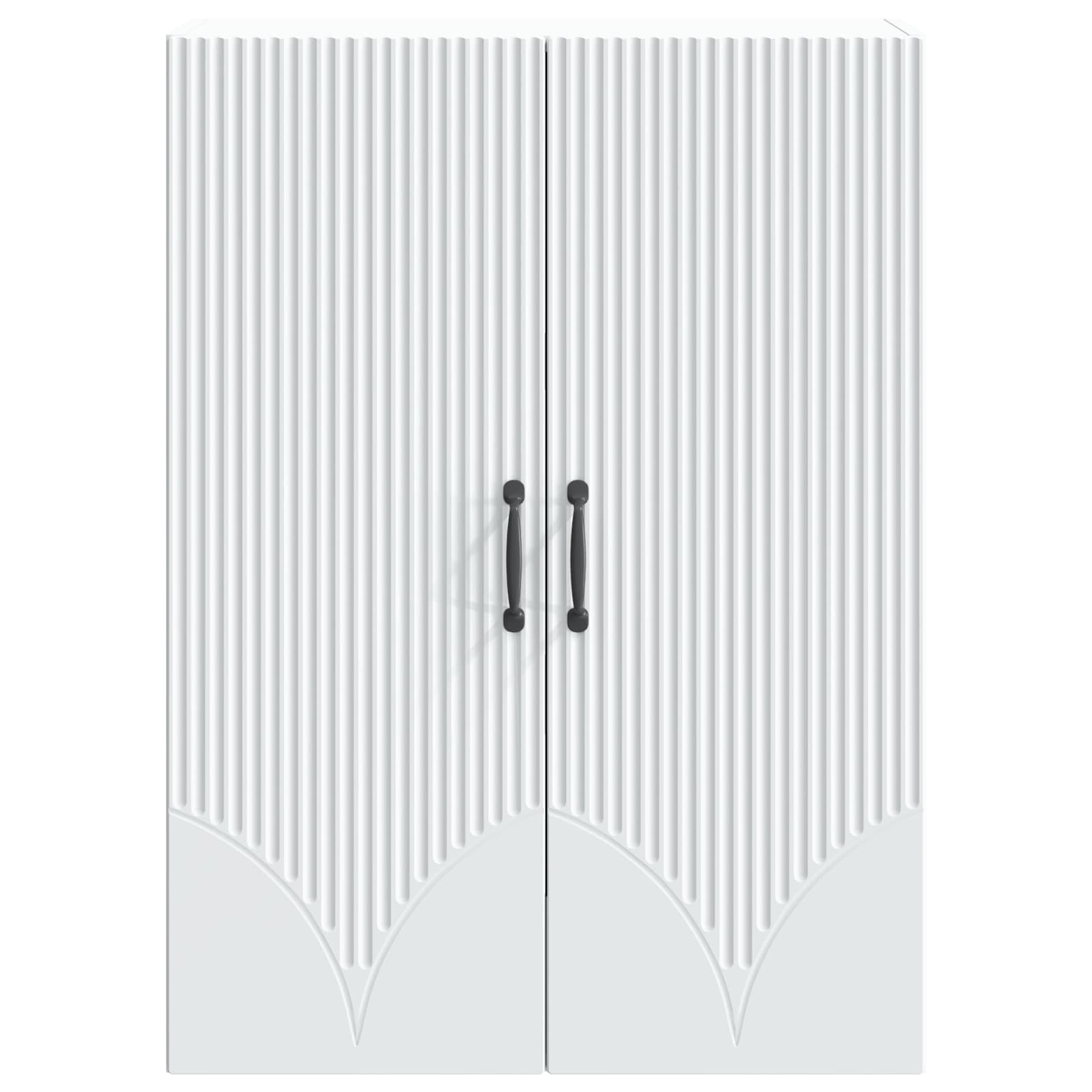 Wandschrank Weiß 66 x 34,5 x 90 cm Holzwerkstoff