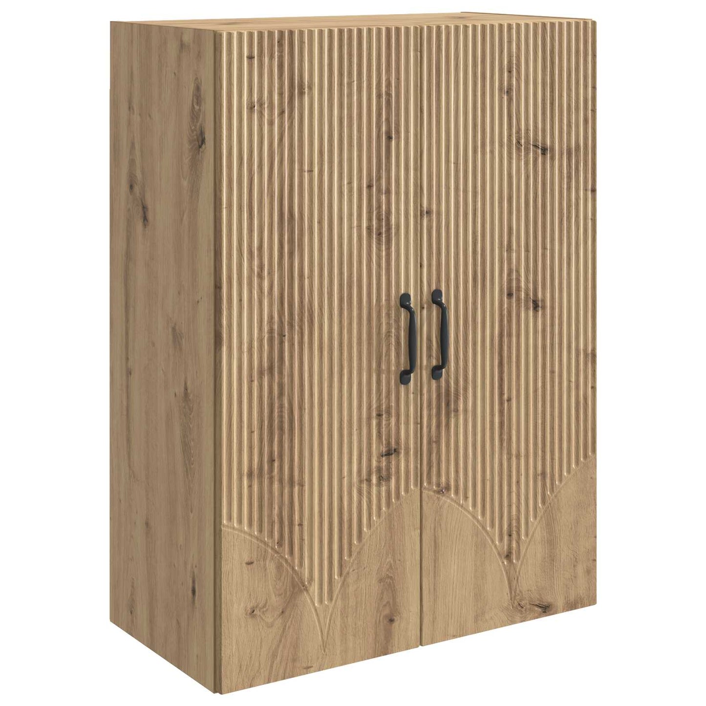 Wandschrank 66 x 34,5 x 90 cm Holzwerkstoff Artisan-Eiche