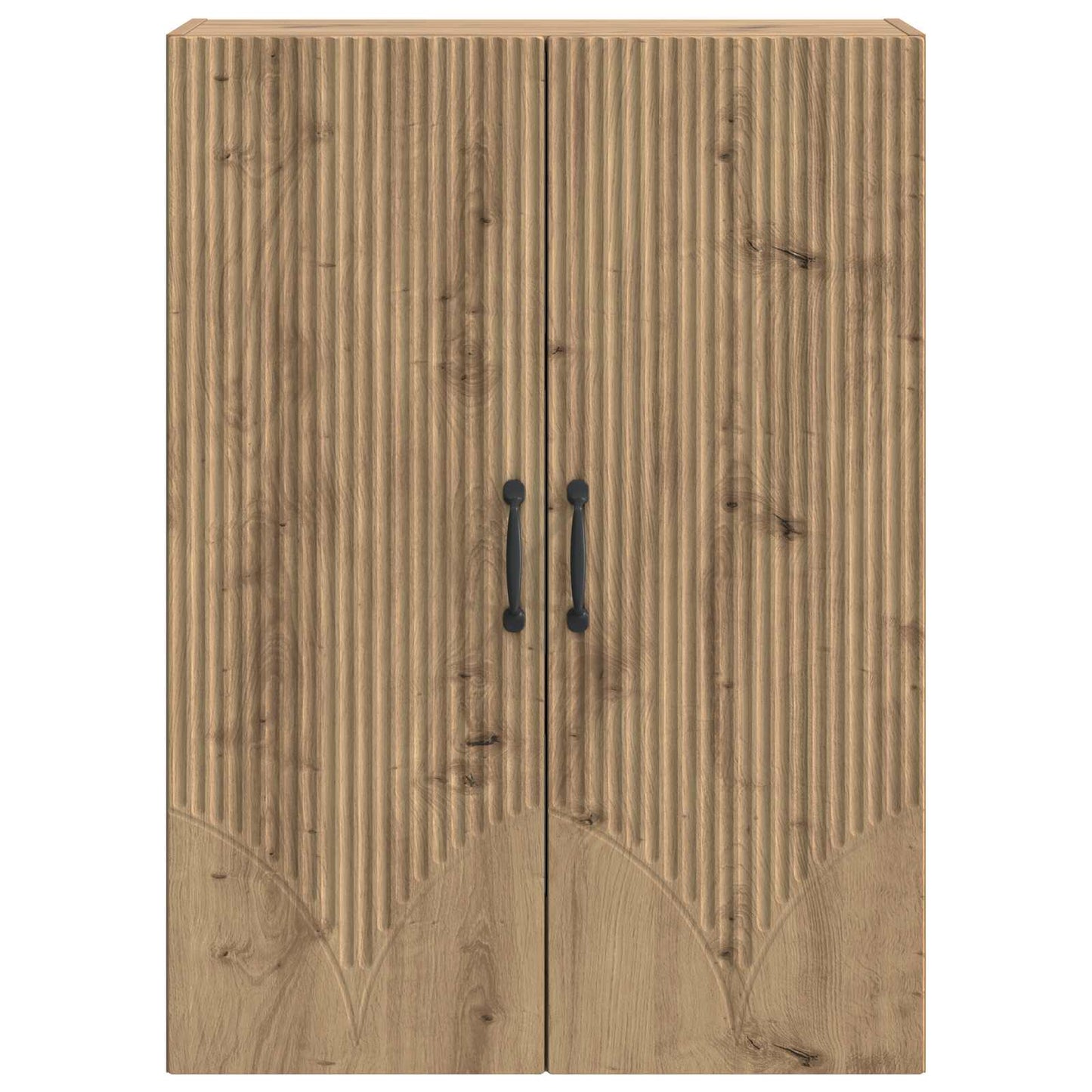 Wandschrank 66 x 34,5 x 90 cm Holzwerkstoff Artisan-Eiche