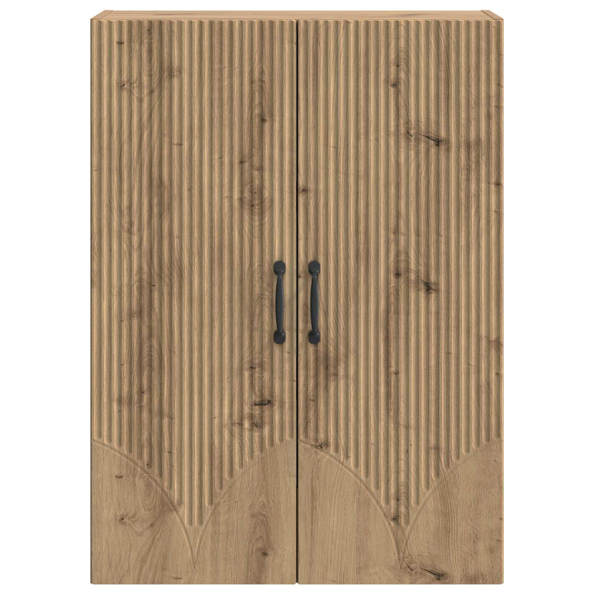 Wandschrank 66 x 34,5 x 90 cm Holzwerkstoff Artisan-Eiche
