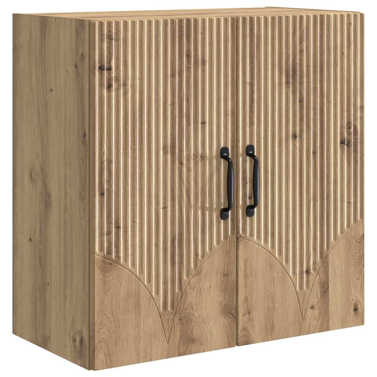 Wandschrank 59 x 31 x 60 cm Holzwerkstoff Artisan-Eiche