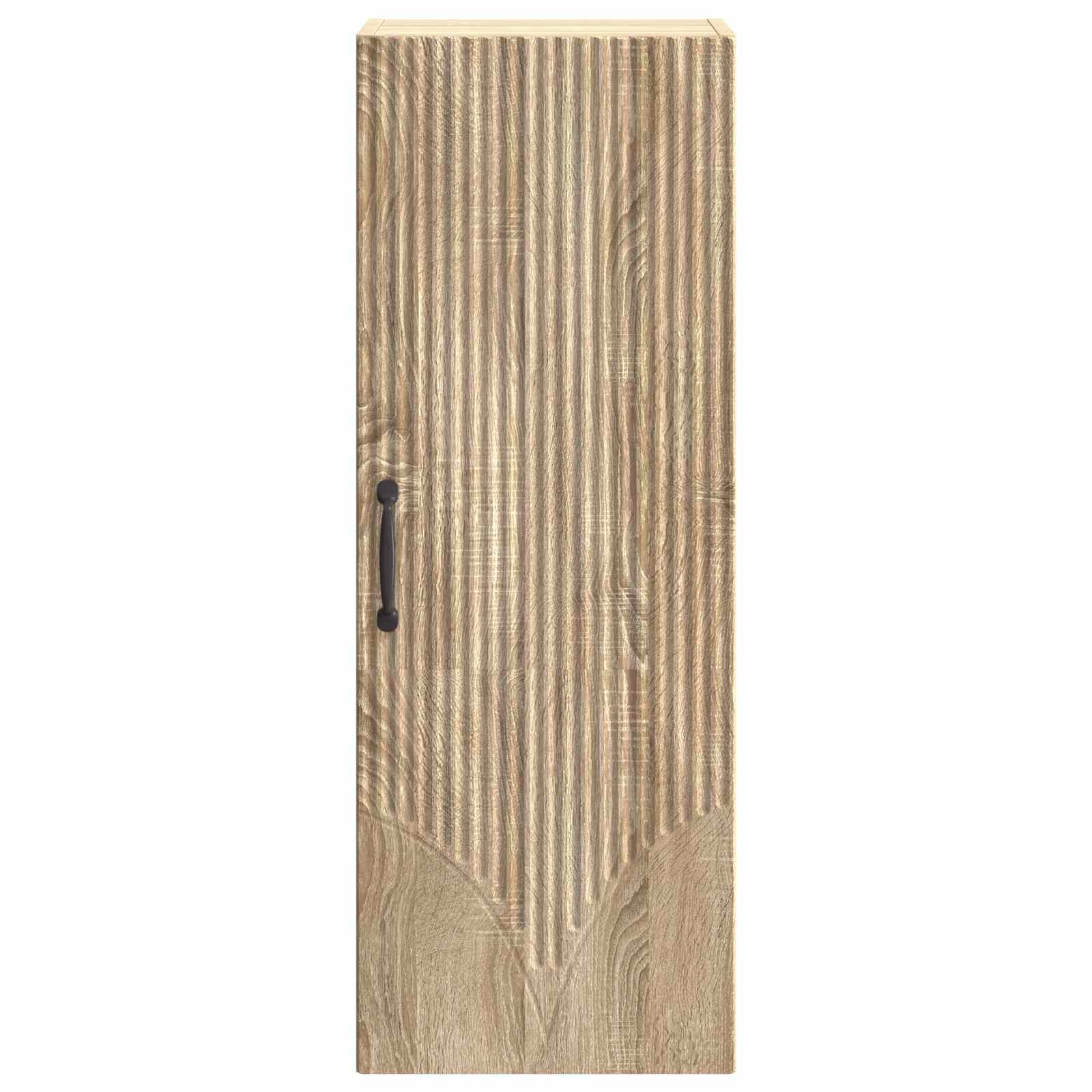 Wandschrank 33 x 34,5 x 90 cm Holzwerkstoff Sonoma-Eiche