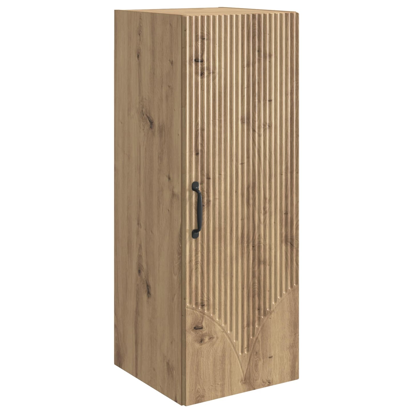 Wandschrank 33 x 34,5 x 90 cm Holzwerkstoff Artisan-Eiche