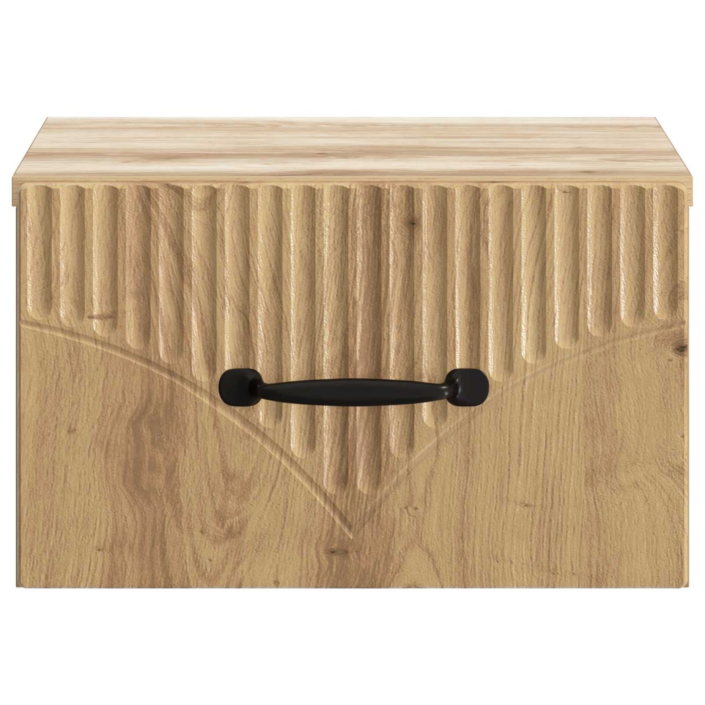 Wandmontierter Nachttisch 2 stk. Artisan-Eiche