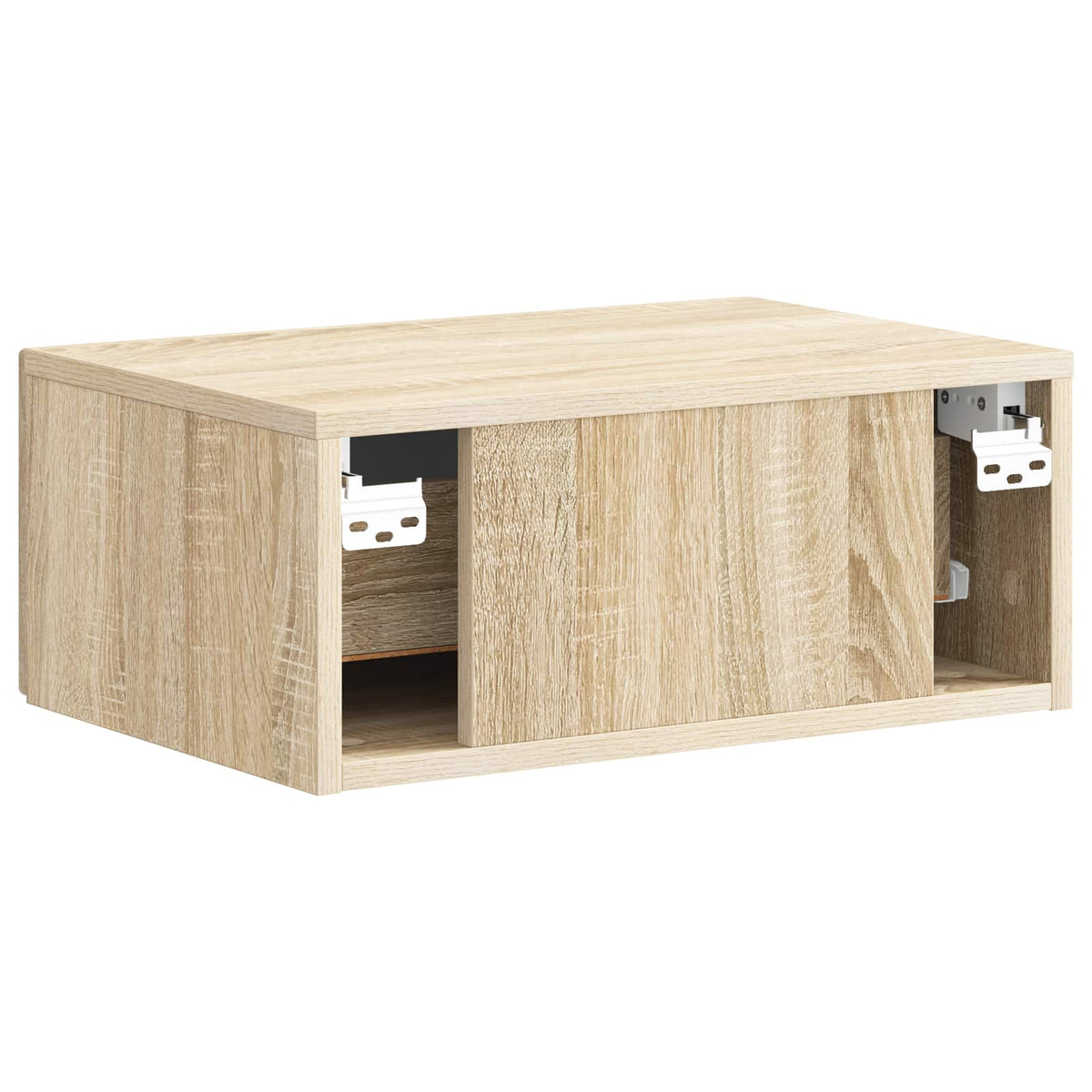 Wandmontierter Nachttisch Sonoma-Eiche 49 x 34,5 x 20 cm