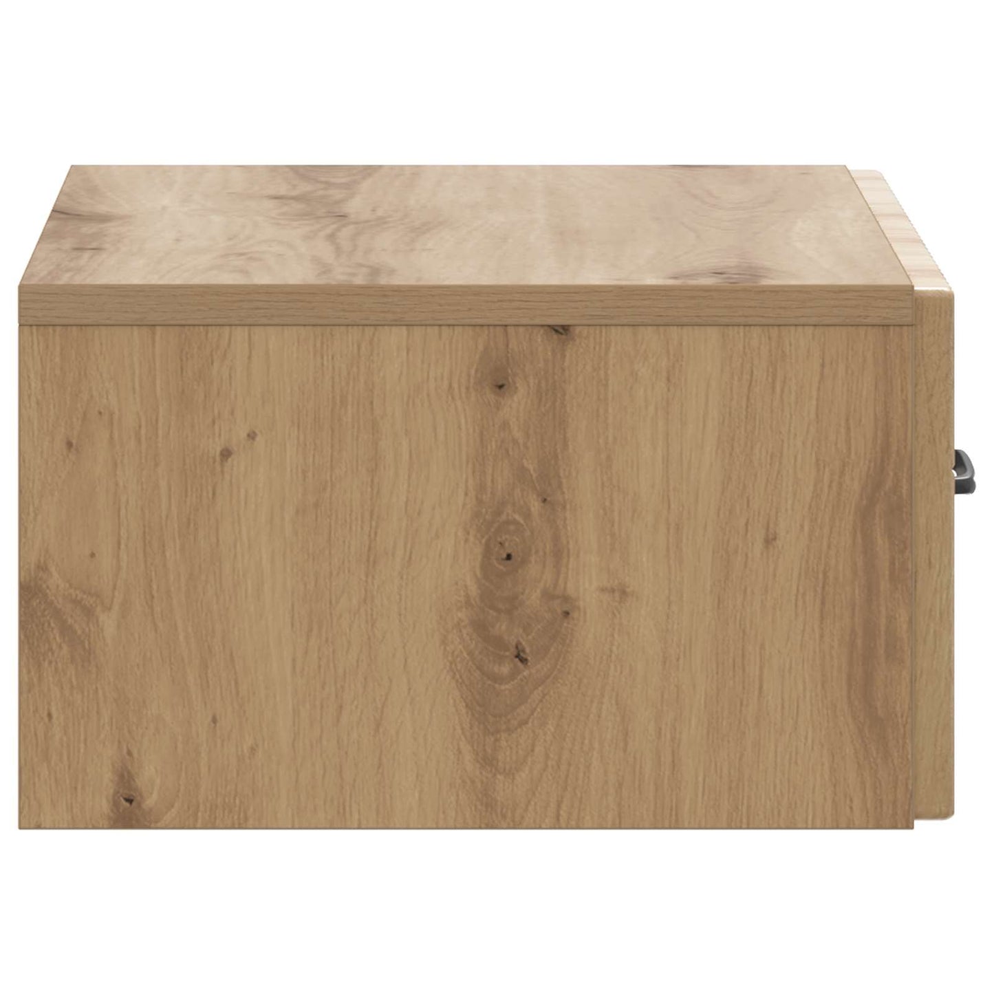 Wandmontierter Nachttisch 2 stk. Artisan-Eiche