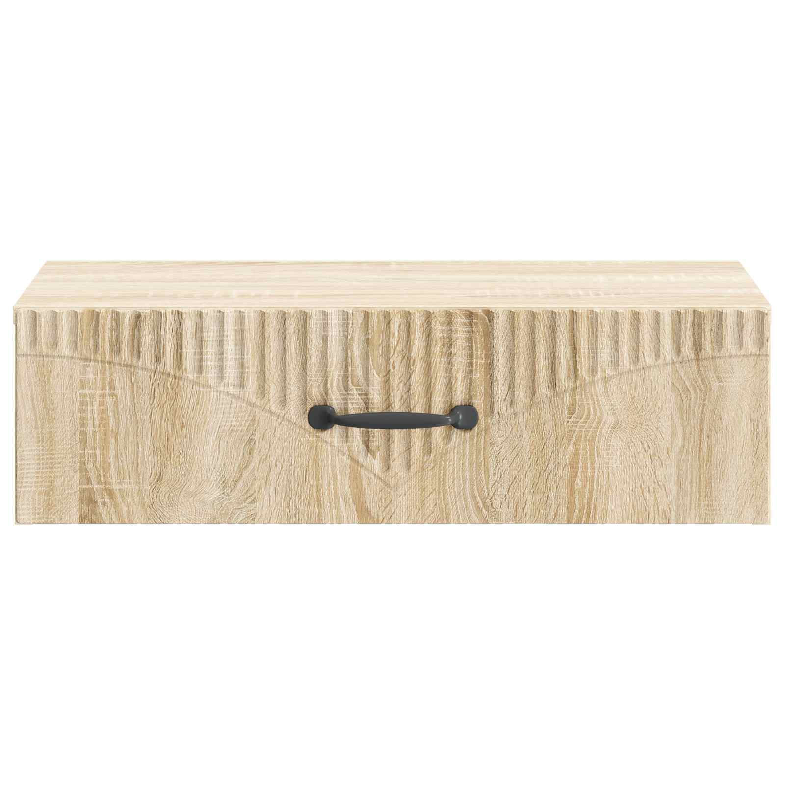 Wandmontierter Beistelltisch 59 x 34,5 x 17 cm Holzwerkstoff