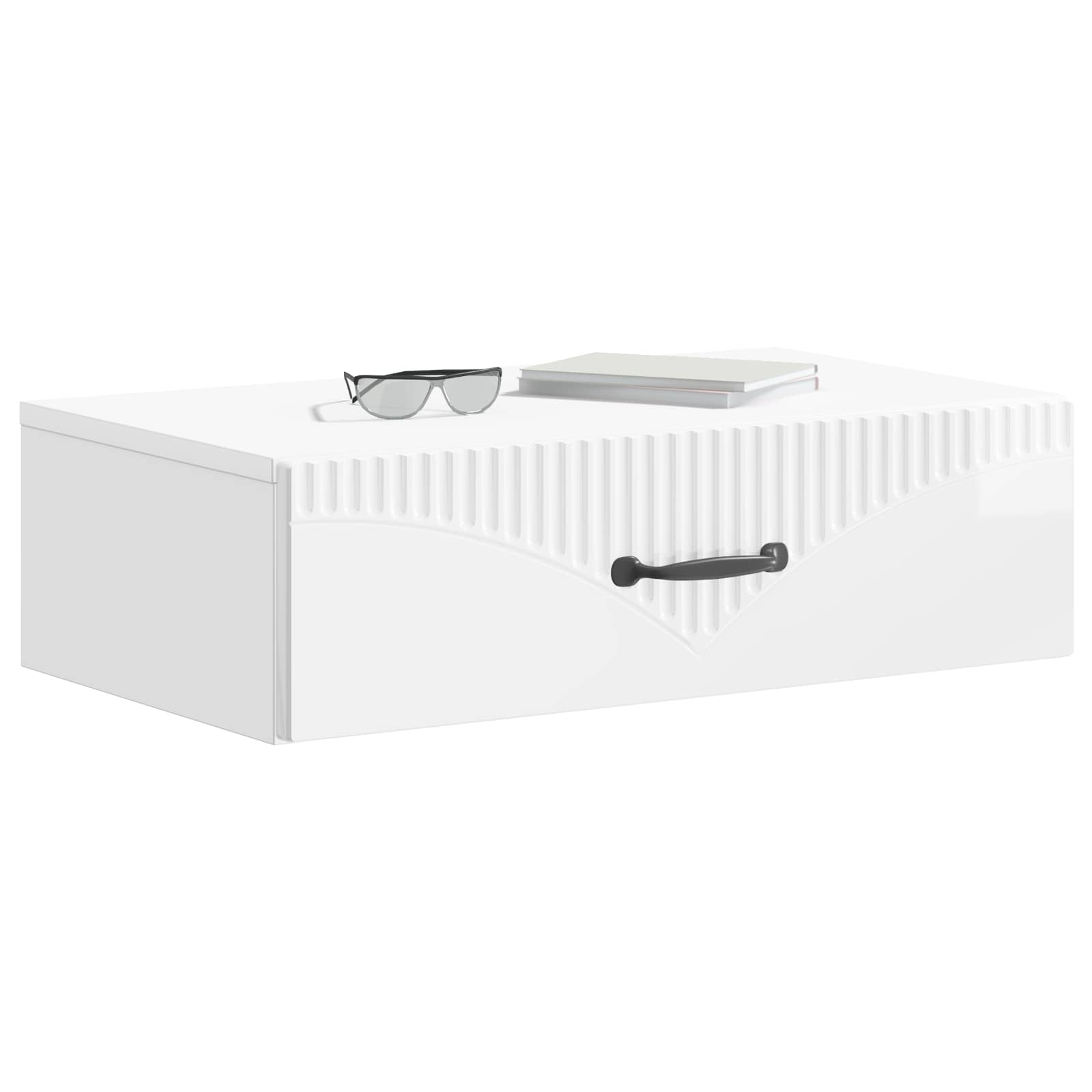 Wandmontierter Beistelltisch 59 x 34,5 x 17 cm Holzwerkstoff
