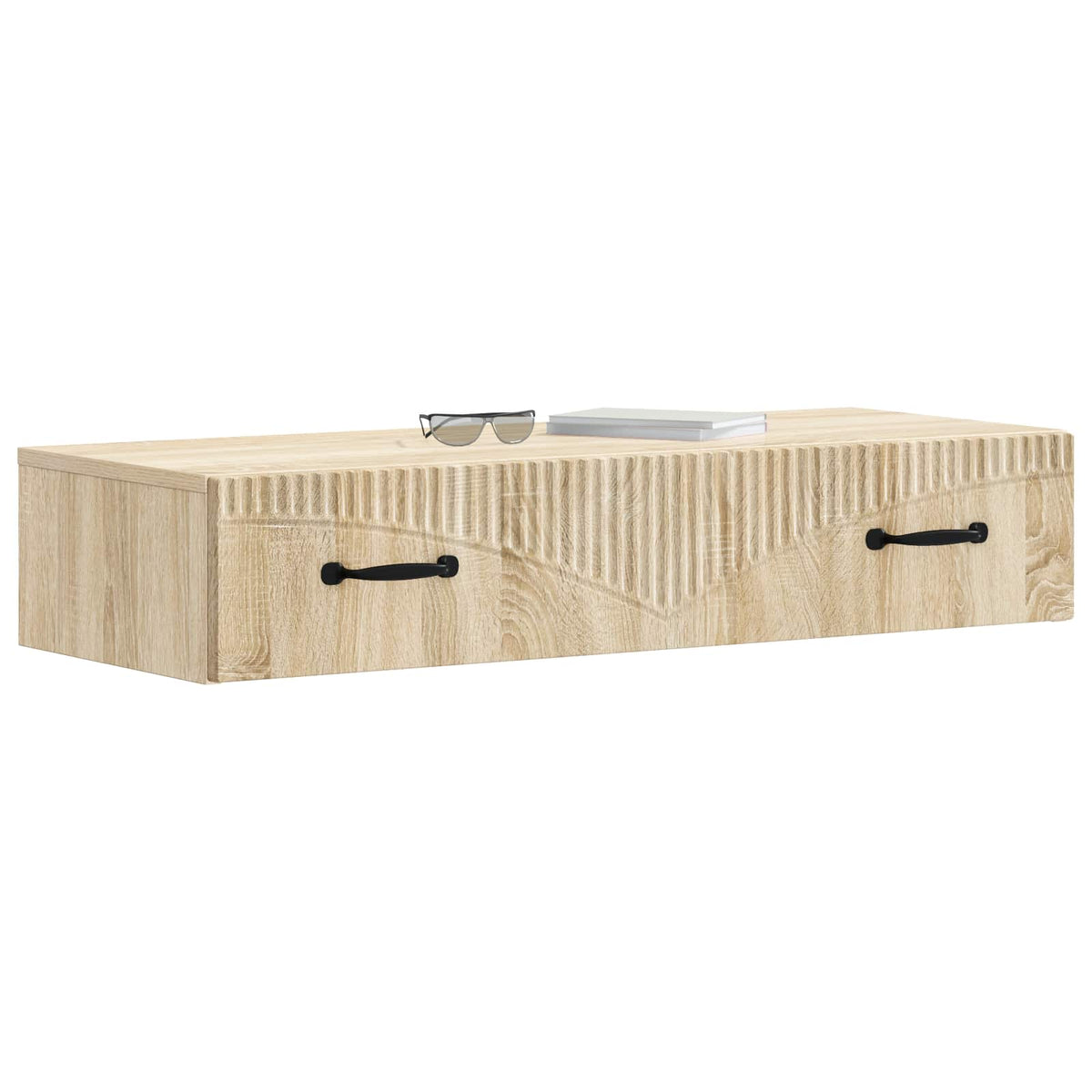 Wandmontierter Beistelltisch 87,5 x 34,5 x 17 cm Holzwerkstoff