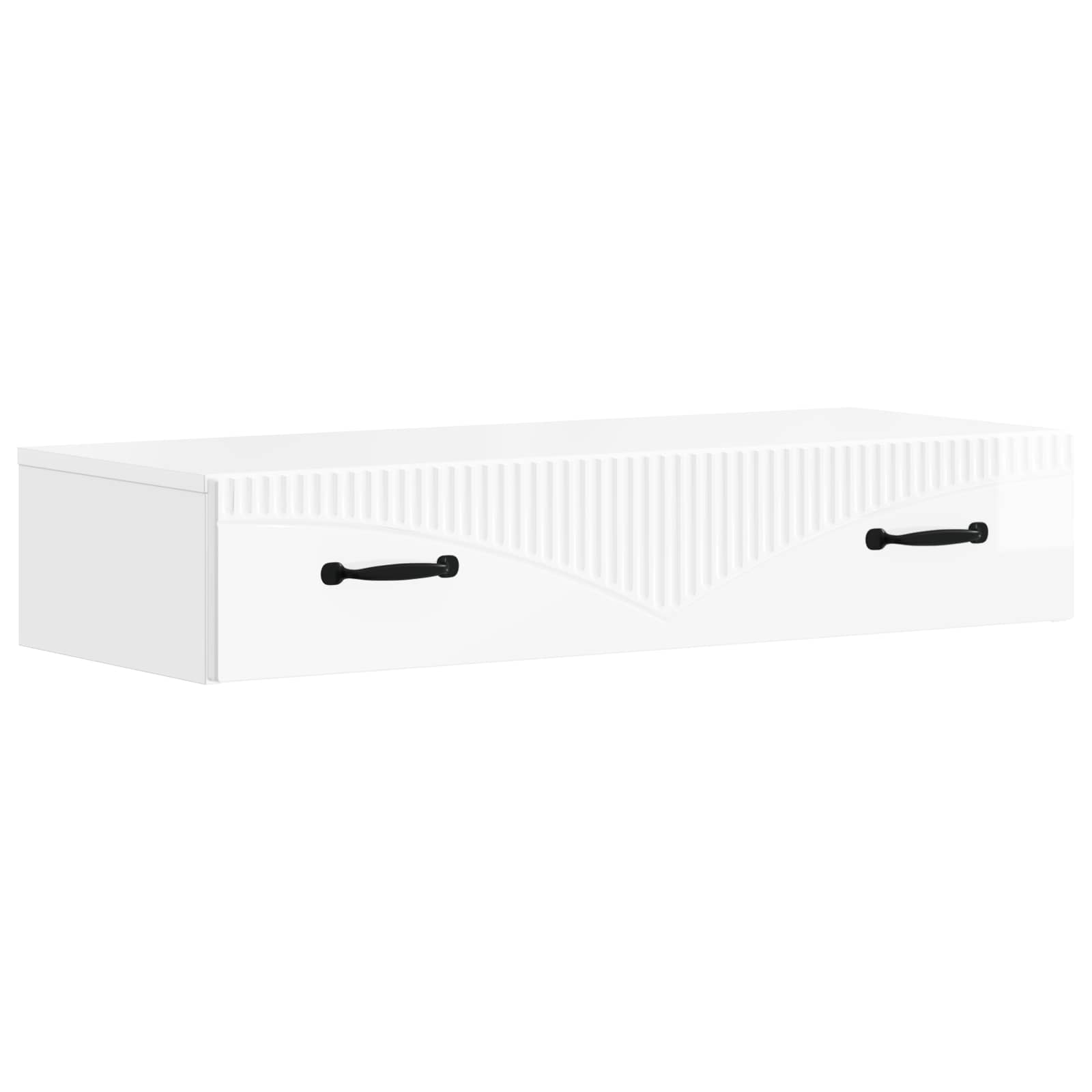 Wandmontierter Beistelltisch 87,5 x 34,5 x 17 cm Holzwerkstoff