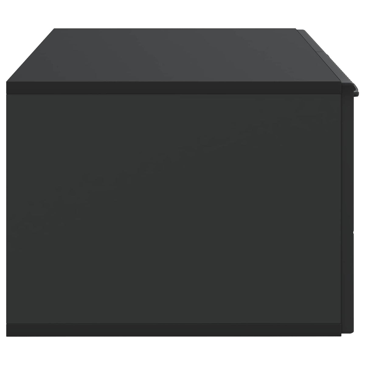 Wandmontierter TV-Schrank Schwarz 59,5 x 41 x 30 cm