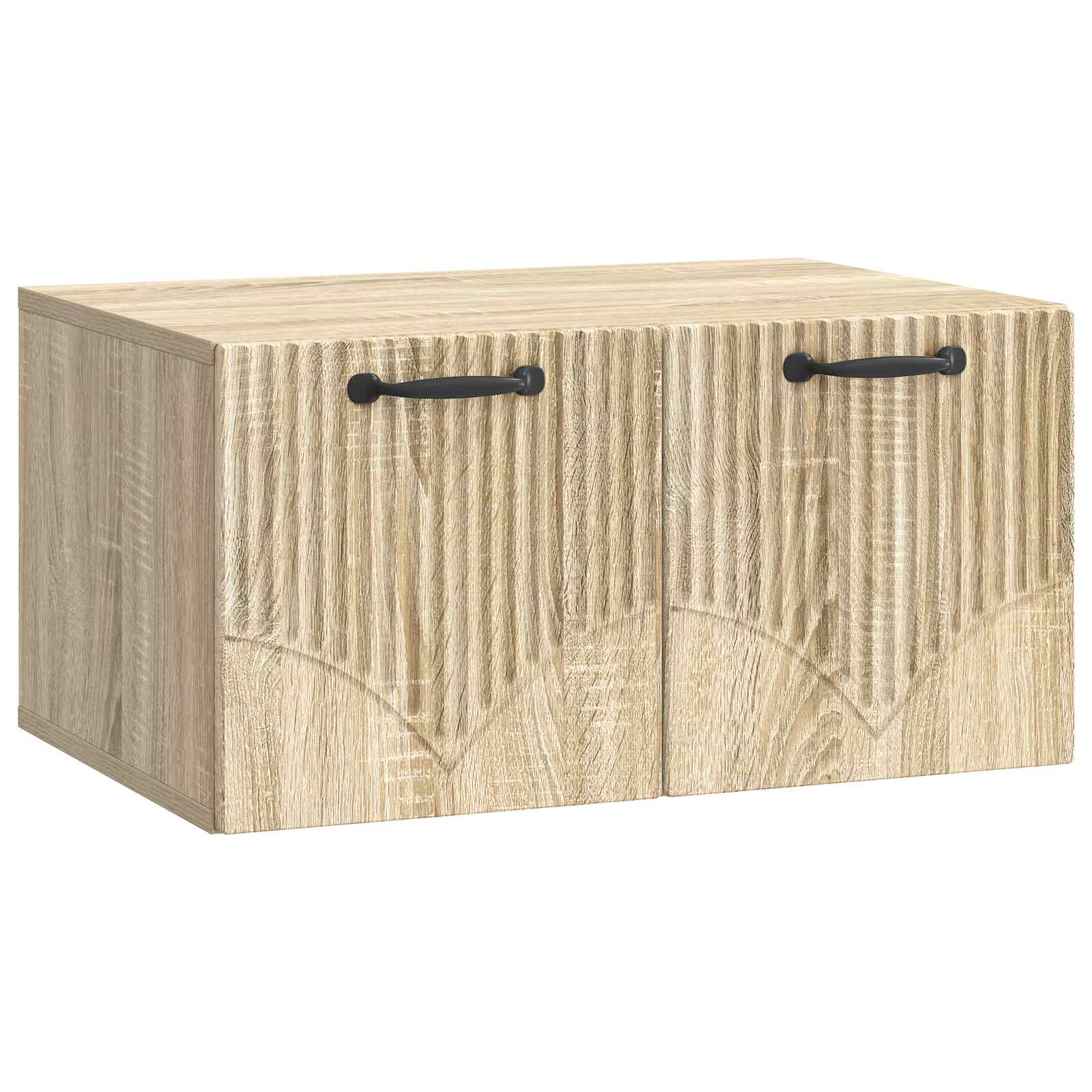 Wandmontierter TV-Schrank Sonoma-Eiche 59,5 x 41 x 30 cm
