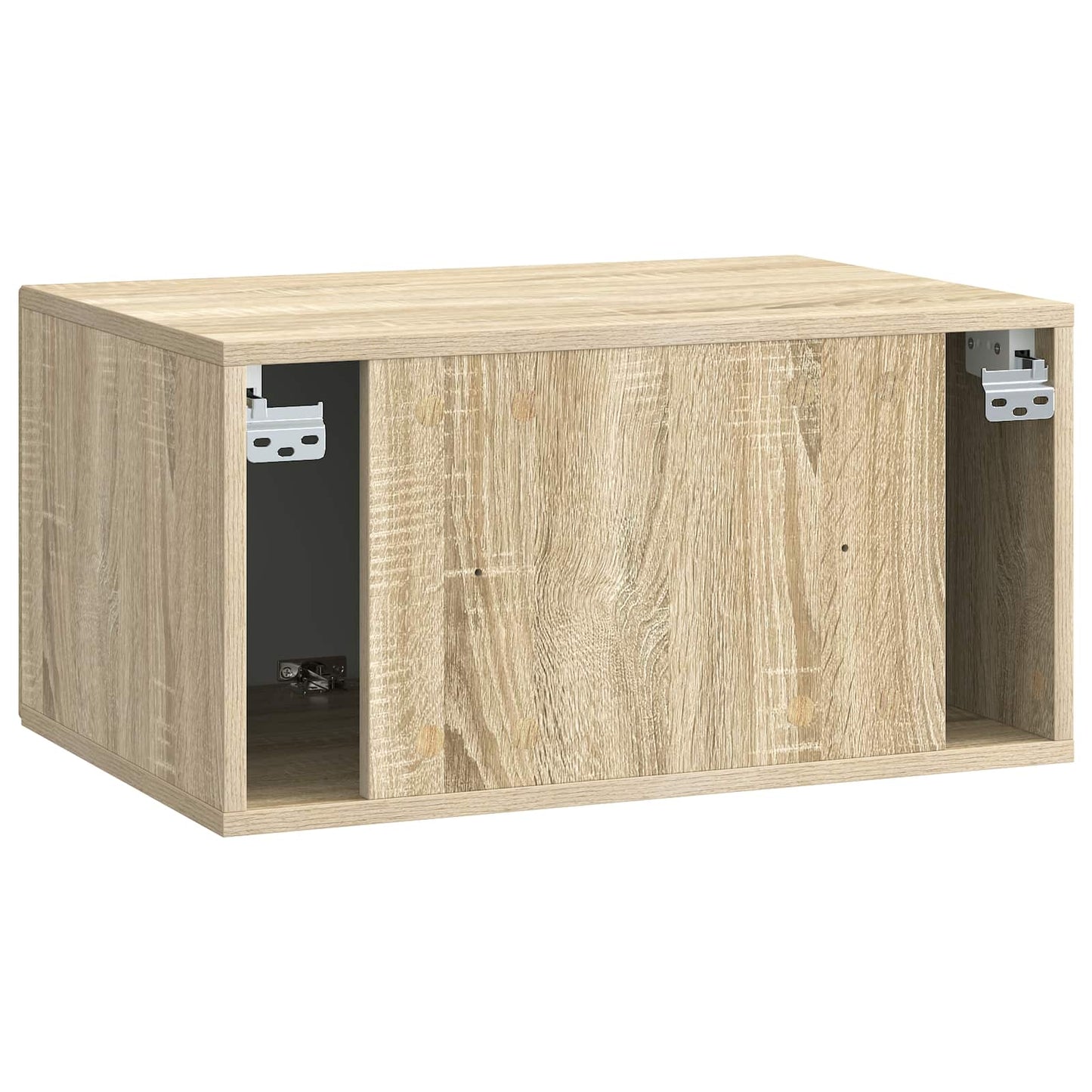 Wandmontierter TV-Schrank Sonoma-Eiche 59,5 x 41 x 30 cm