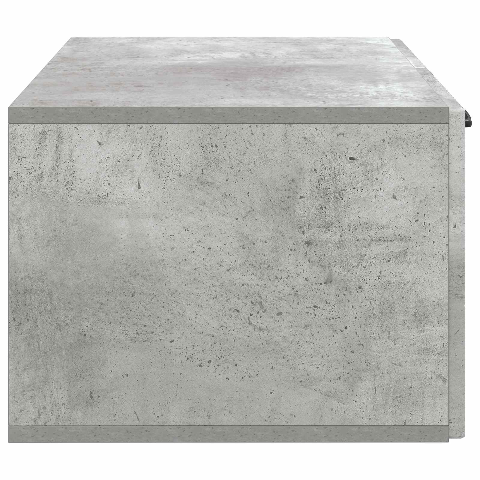 Wandmontierter TV-Schrank Betongrau 59,5 x 41 x 30 cm