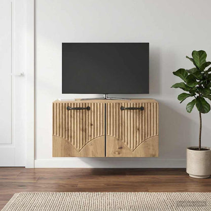 Wandmontierter TV-Schrank 59,5 x 41 x 30 cm Artisan-Eiche