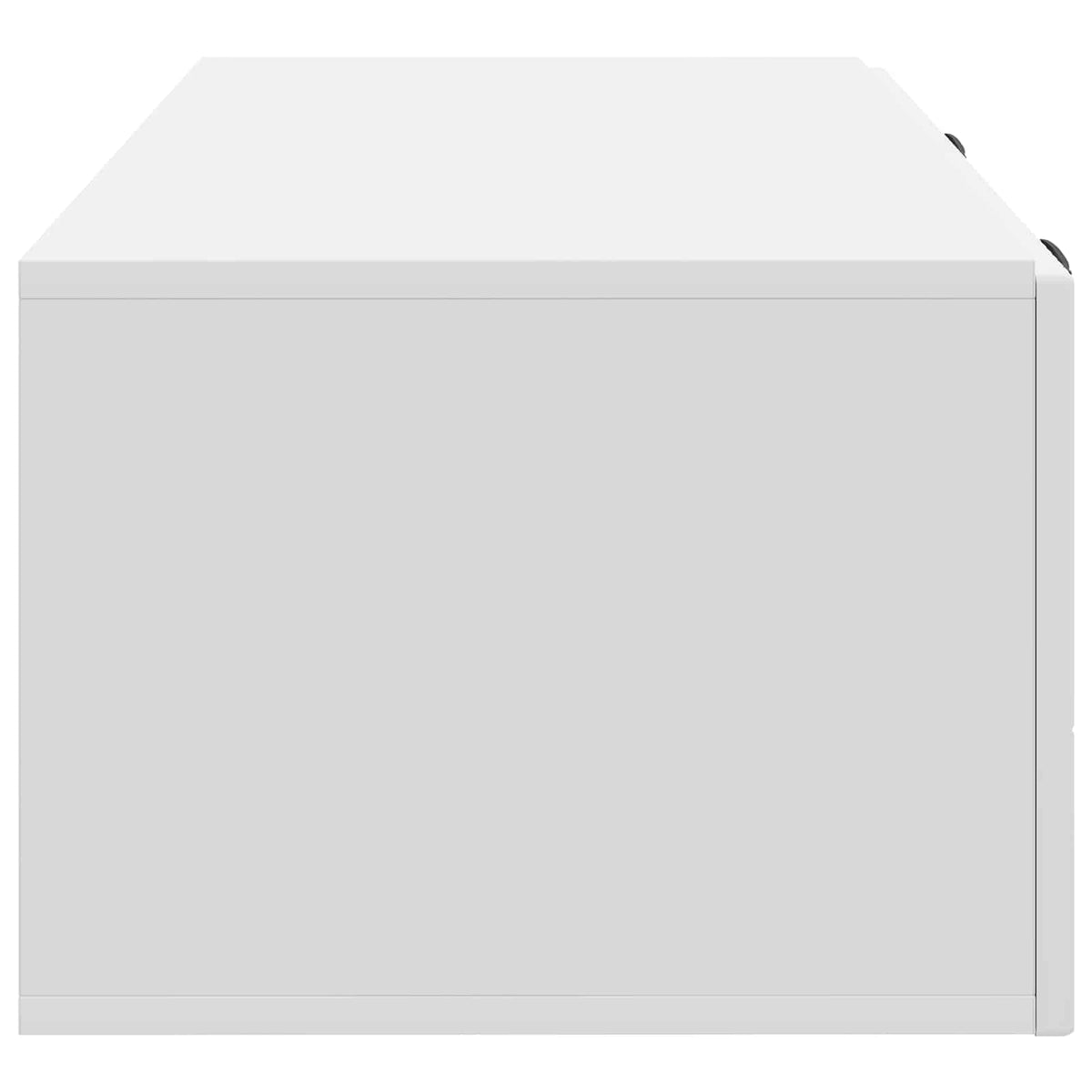 Wandmontierter TV-Schrank Weiß 78,5 x 41 x 30 cm Holzwerkstoff