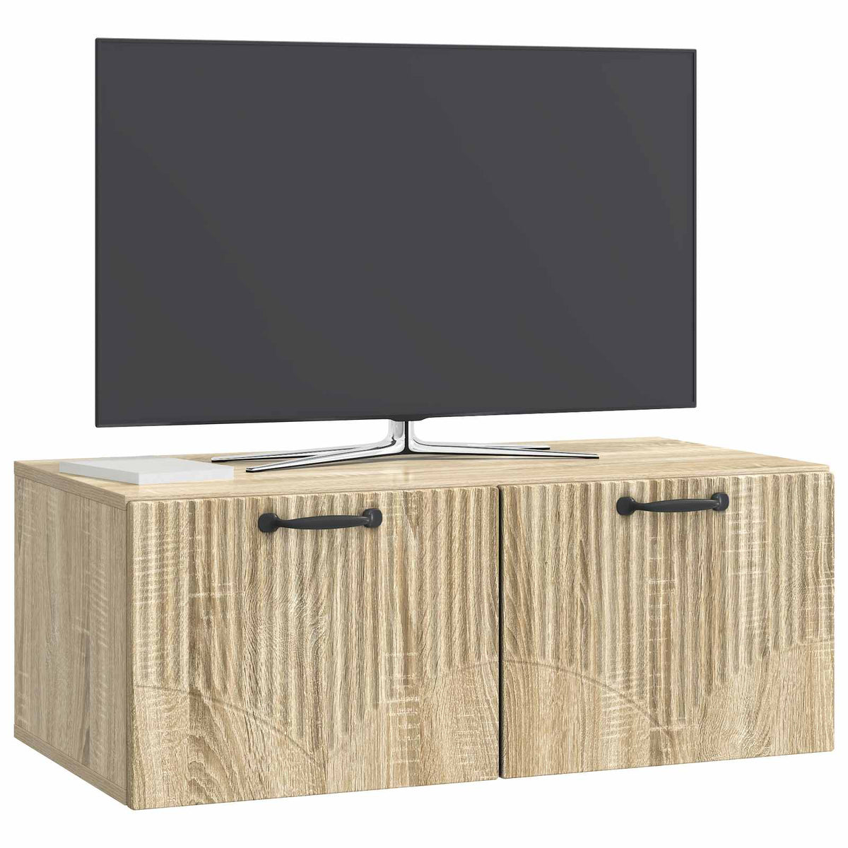Wandmontierter TV-Schrank Sonoma-Eiche 78,5 x 41 x 30 cm