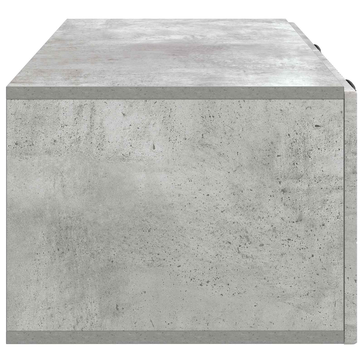 Wandmontierter TV-Schrank Betongrau 78,5 x 41 x 30 cm
