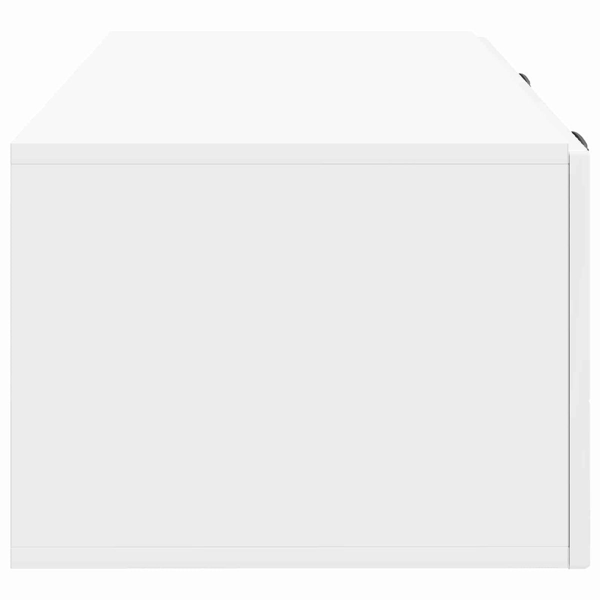 Wandmontierter TV-Schrank Hochglanz Weiß 78,5 x 41 x 30 cm