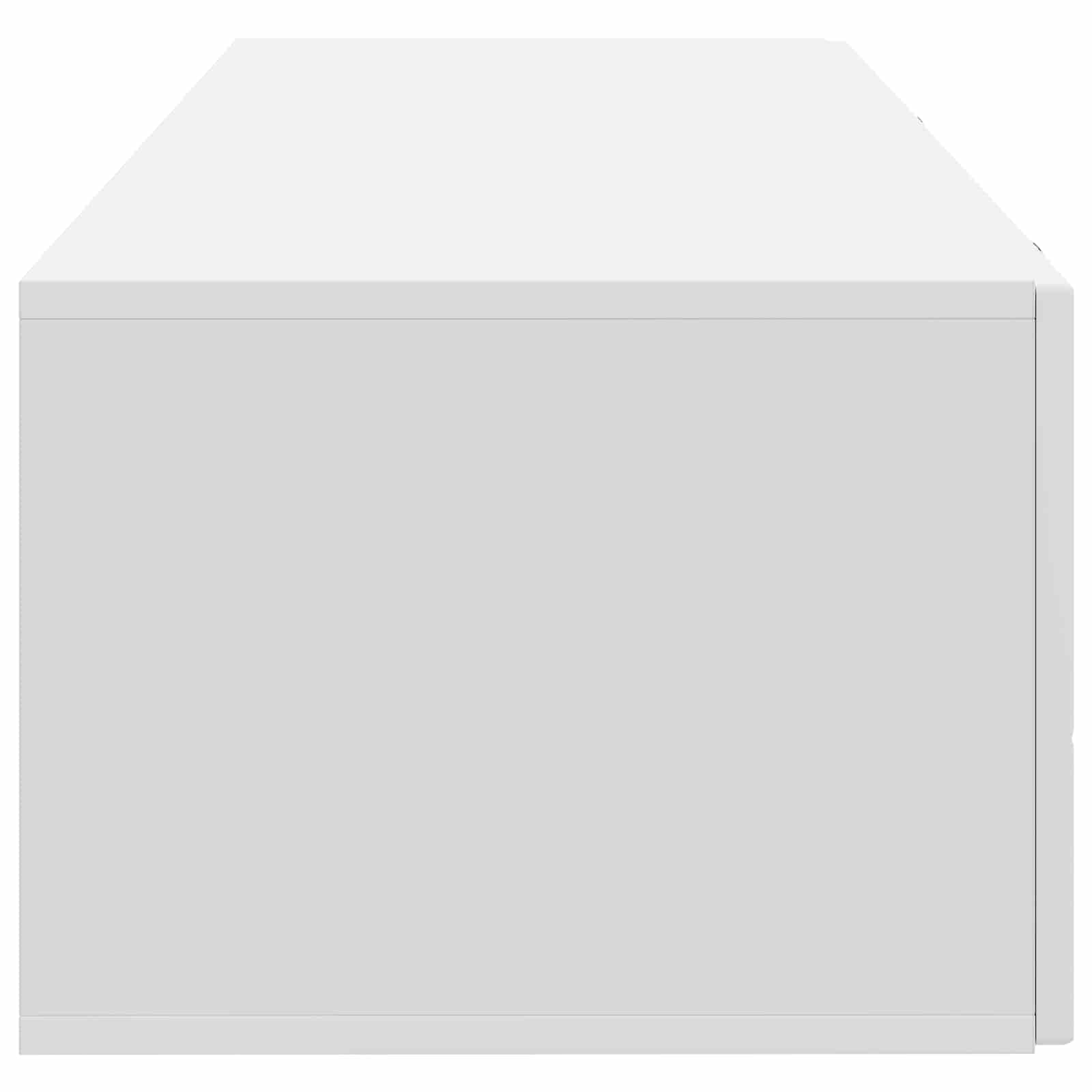 Wandmontierter TV-Schrank Weiß 98 x 41 x 30 cm Holzwerkstoff