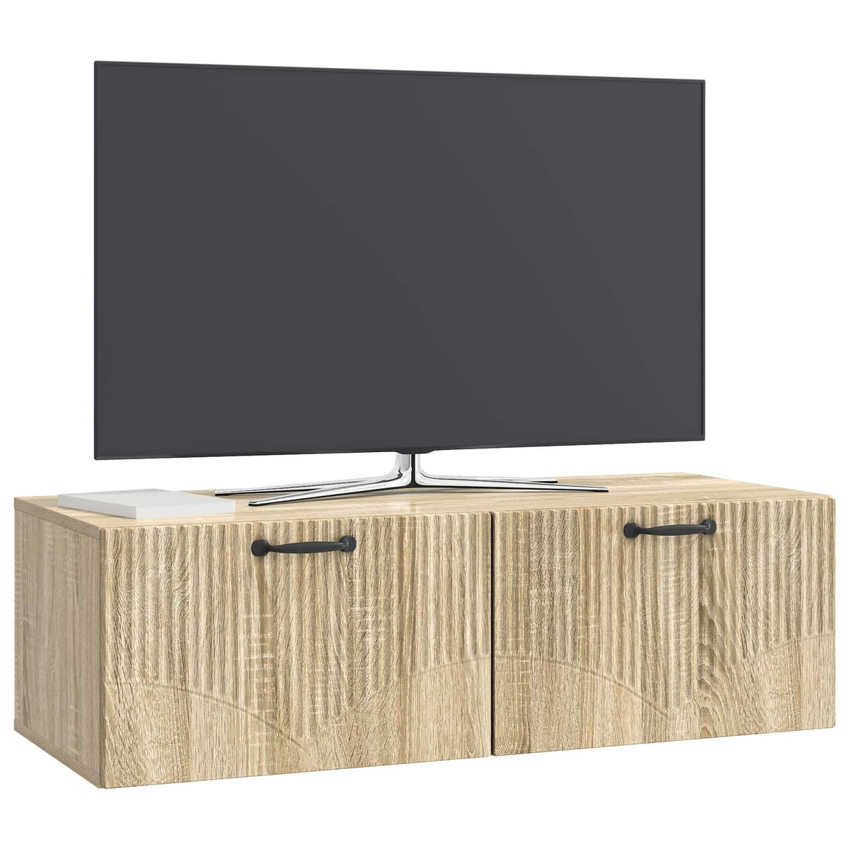 Wandmontierter TV-Schrank Sonoma-Eiche 98 x 41 x 30 cm