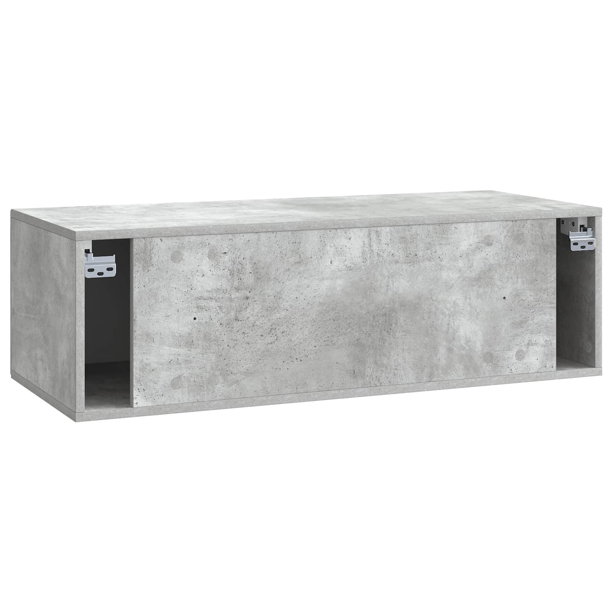 Wandmontierter TV-Schrank Betongrau 98 x 41 x 30 cm