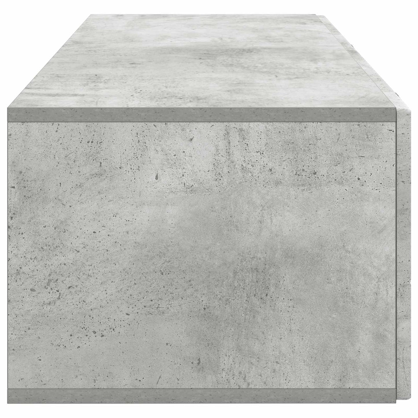 Wandmontierter TV-Schrank Betongrau 98 x 41 x 30 cm
