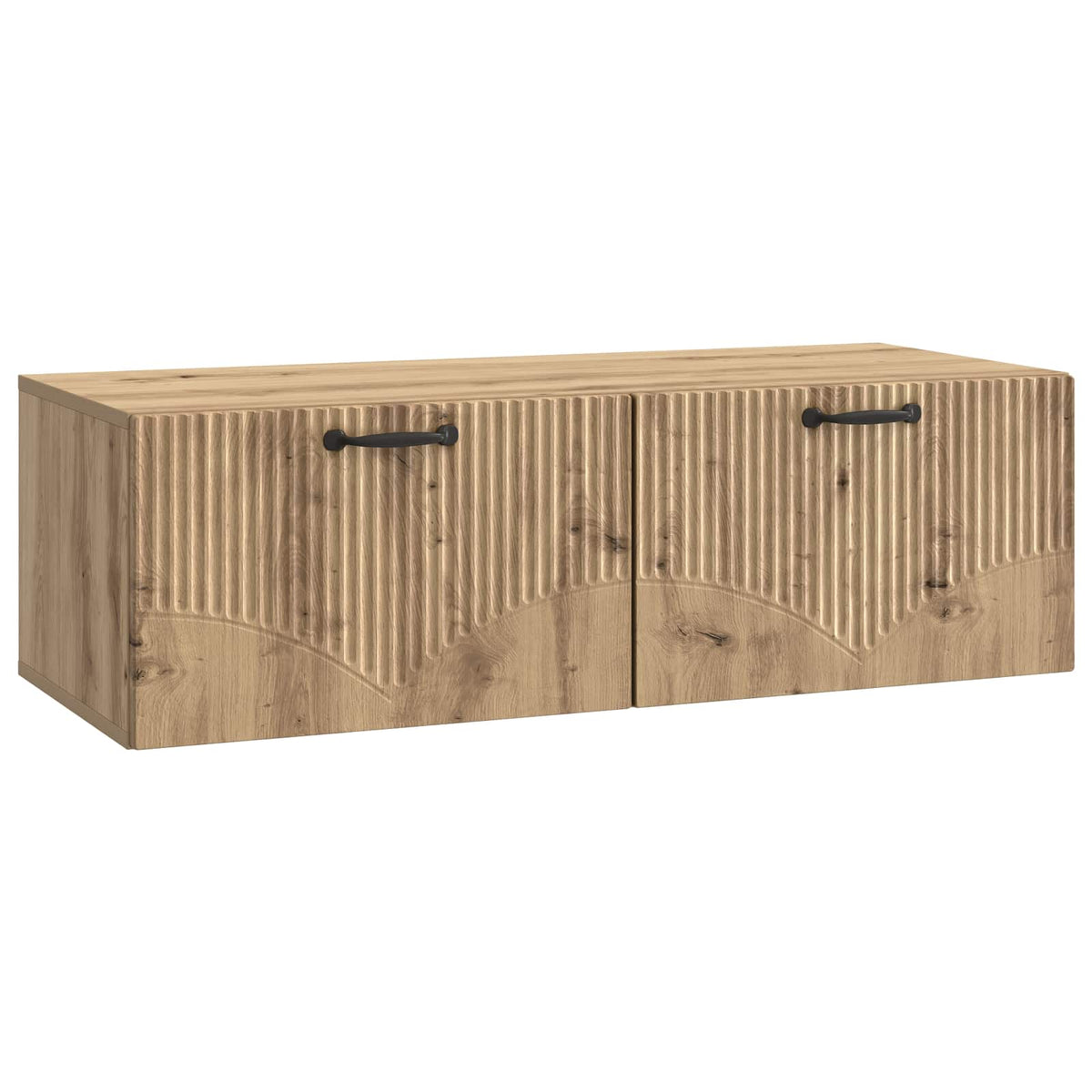 Wandmontierter TV-Schrank 98 x 41 x 30 cm Artisan-Eiche
