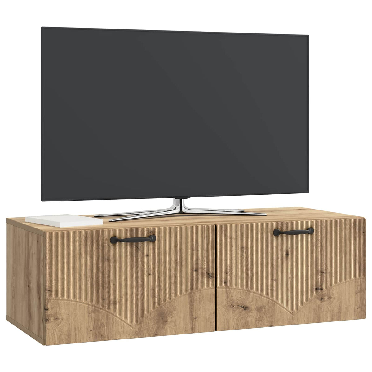 Wandmontierter TV-Schrank 98 x 41 x 30 cm Artisan-Eiche