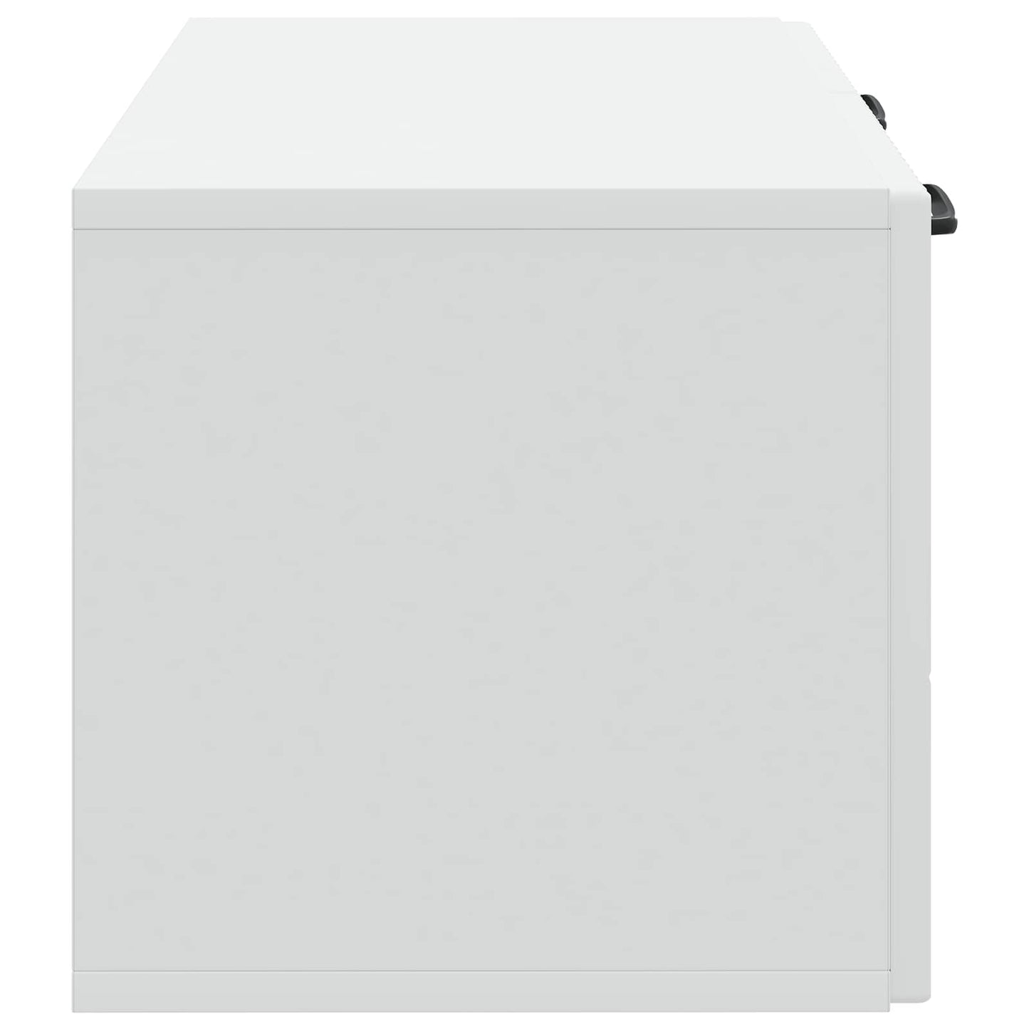 Wandmontierter TV-Schrank Weiß 59,5 x 31 x 30 cm Holzwerkstoff