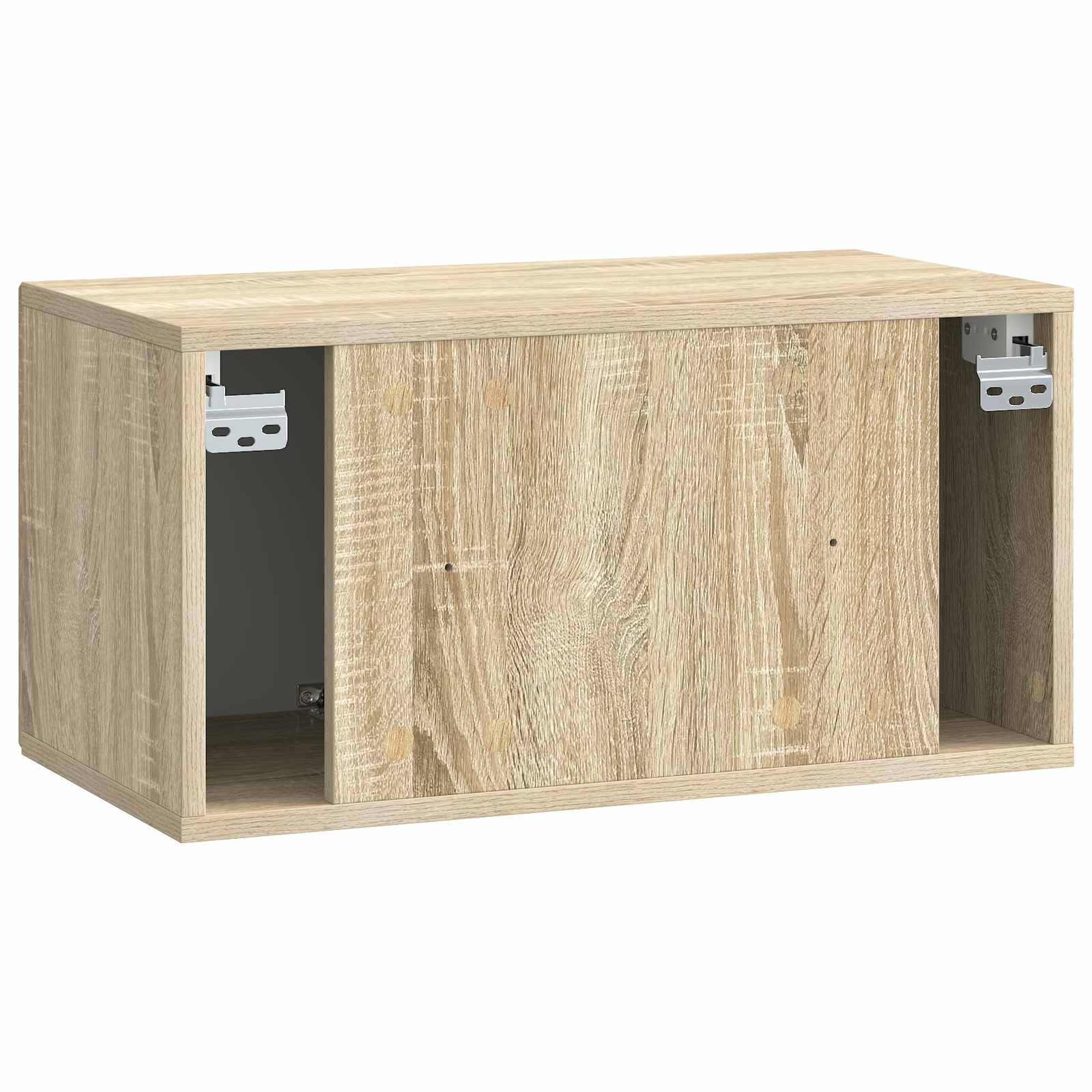Wandmontierter TV-Schrank Sonoma-Eiche 59,5 x 31 x 30 cm