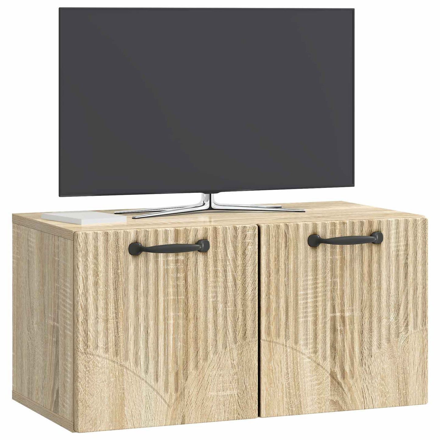 Wandmontierter TV-Schrank Sonoma-Eiche 59,5 x 31 x 30 cm