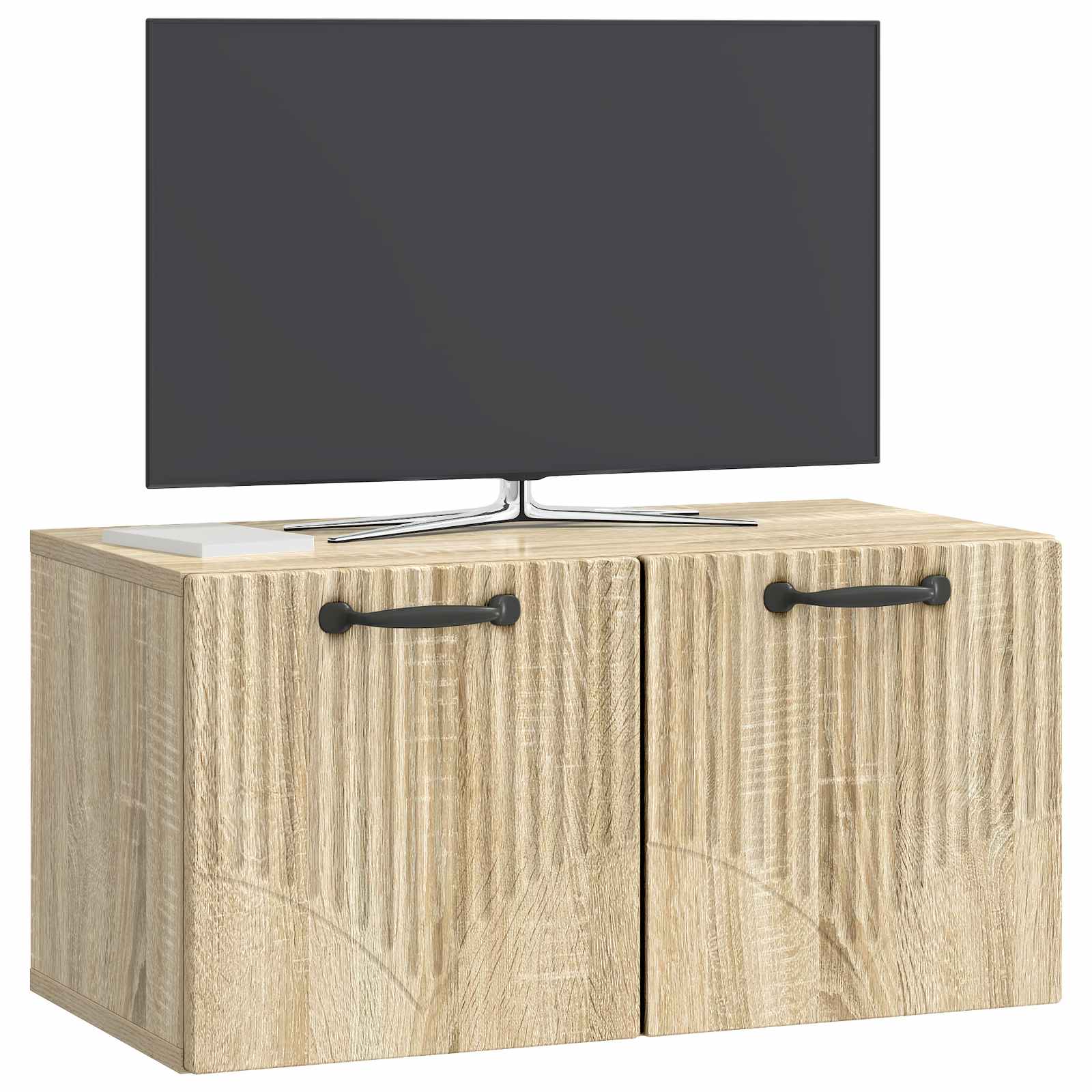 Wandmontierter TV-Schrank Sonoma-Eiche 59,5 x 31 x 30 cm