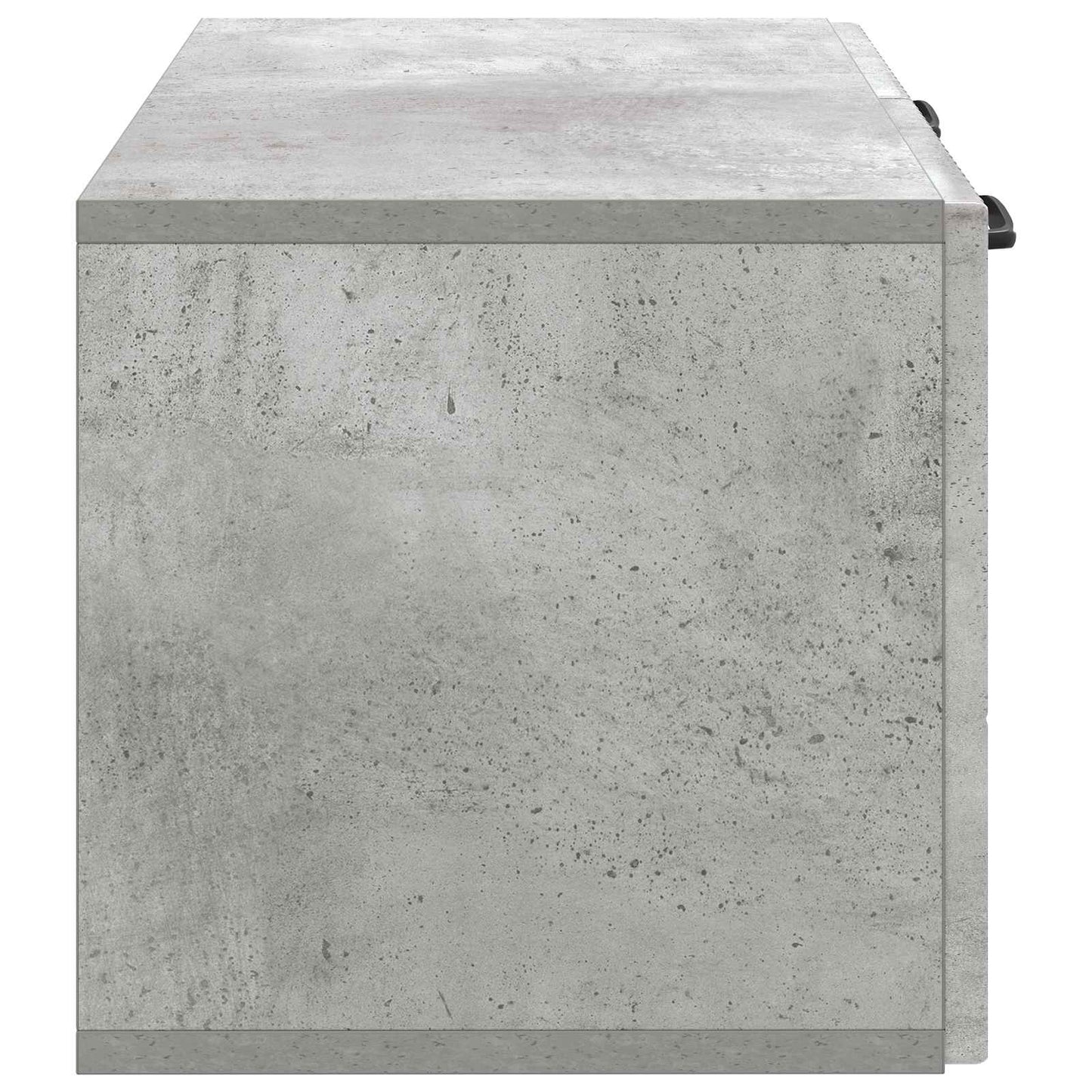 Wandmontierter TV-Schrank Betongrau 59,5 x 31 x 30 cm
