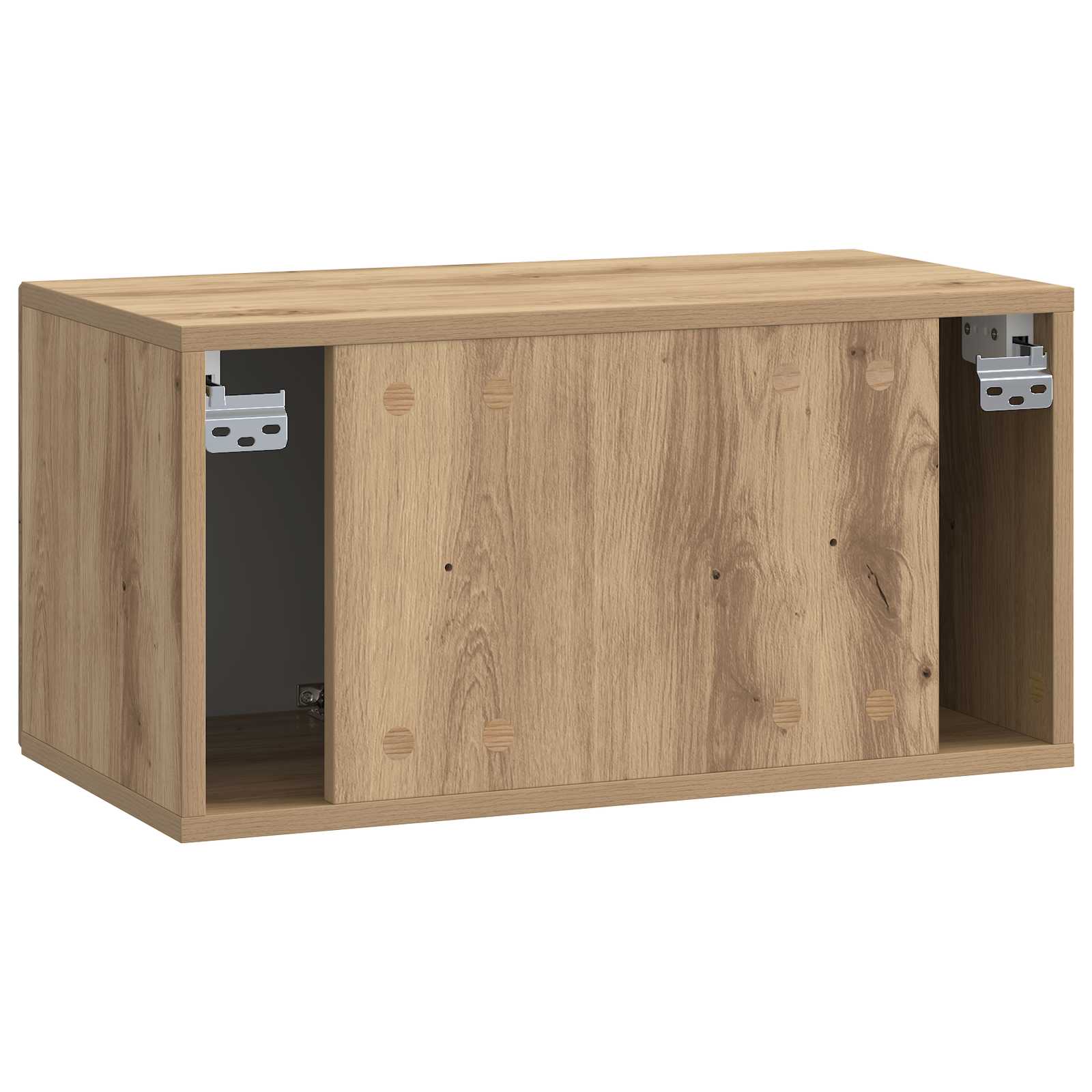 Wandmontierter TV-Schrank 59,5 x 31 x 30 cm Artisan-Eiche