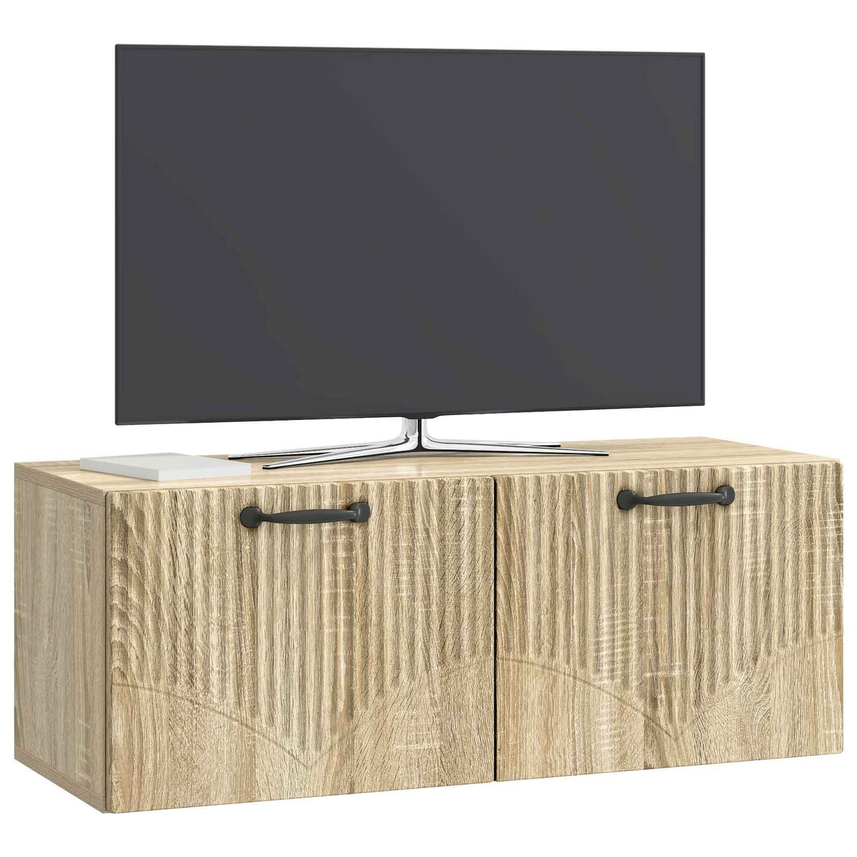 Wandmontierter TV-Schrank Sonoma-Eiche 78,5 x 31 x 30 cm