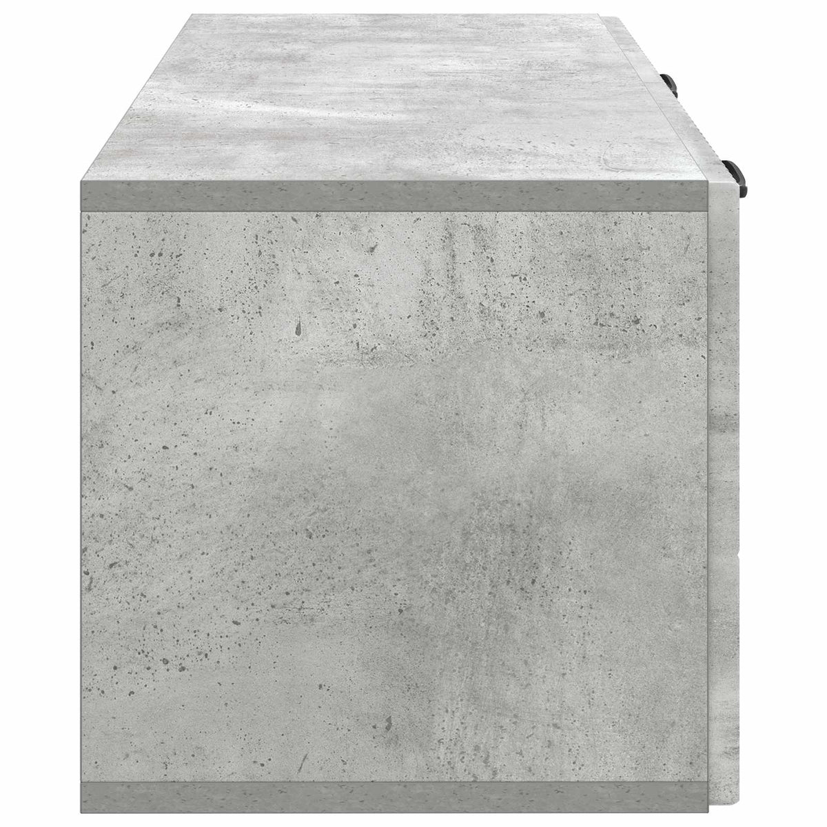 Wandmontierter TV-Schrank Betongrau 78,5 x 31 x 30 cm