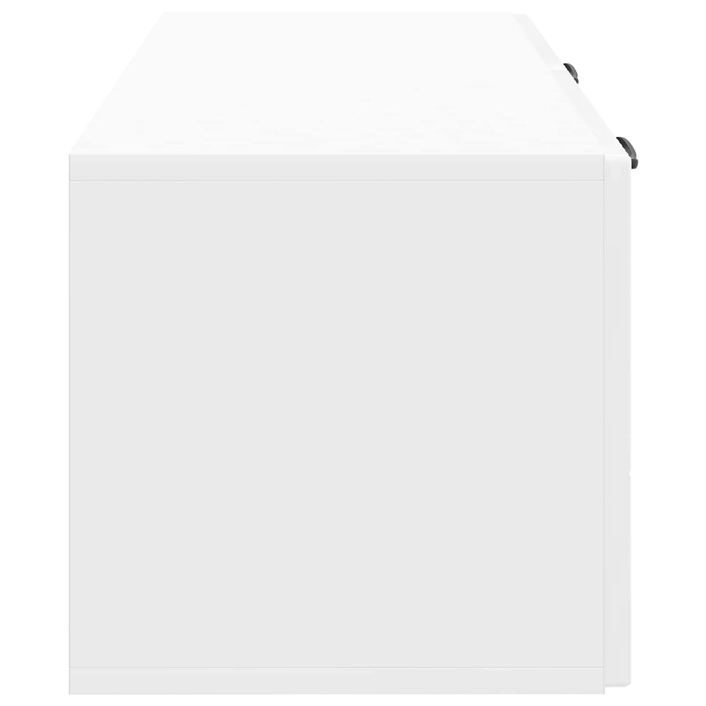 Wandmontierter TV-Schrank Hochglanz Weiß 78,5 x 31 x 30 cm