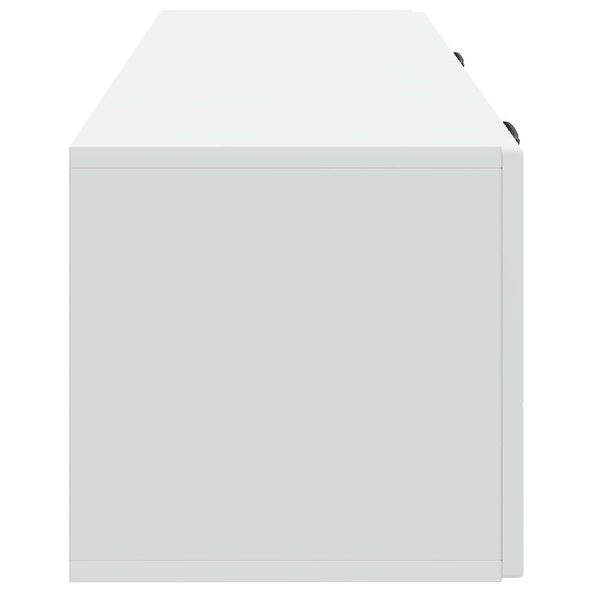Wandmontierter TV-Schrank Weiß 98 x 31 x 30 cm Holzwerkstoff