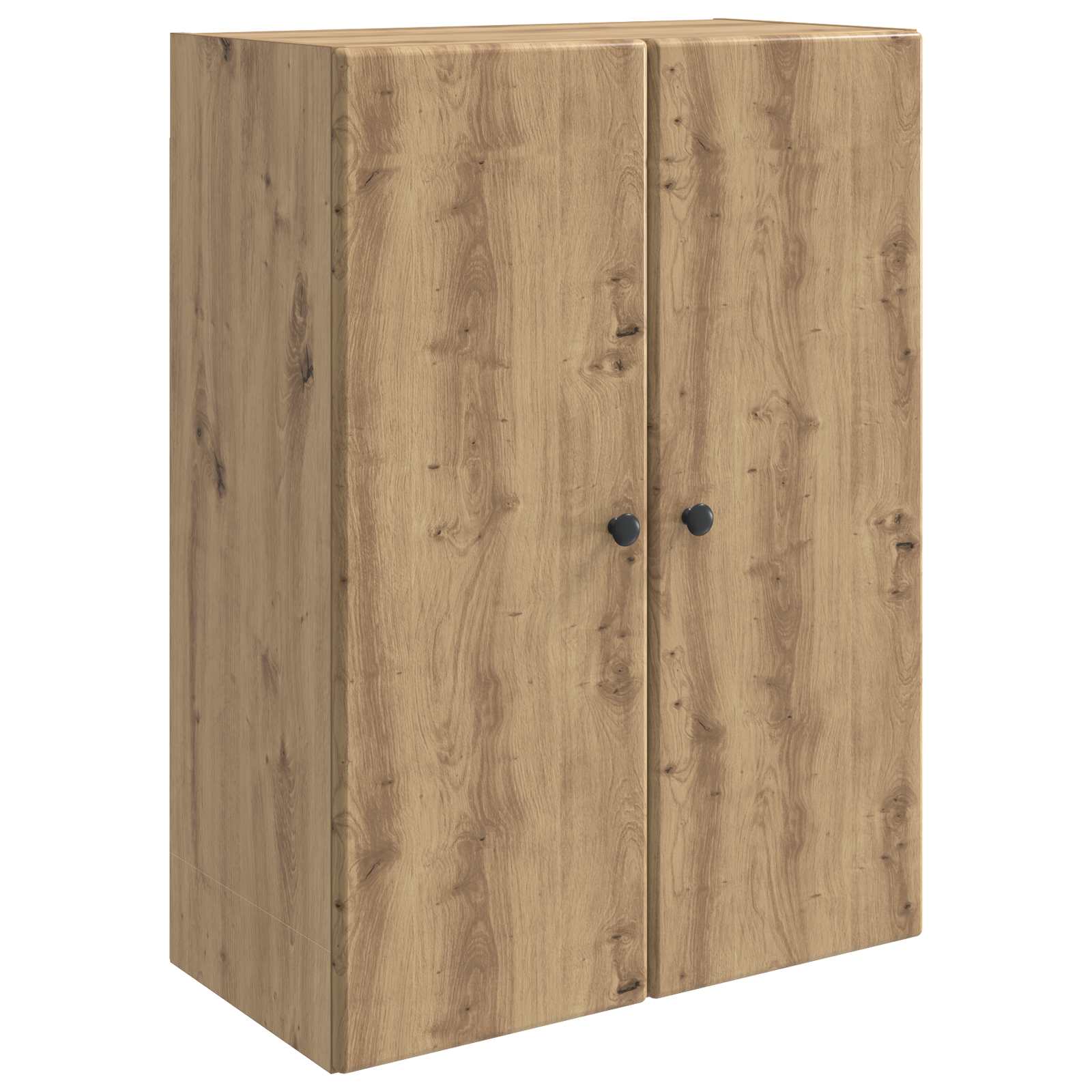 Wandschrank 66 x 34,5 x 90 cm Holzwerkstoff Artisan-Eiche
