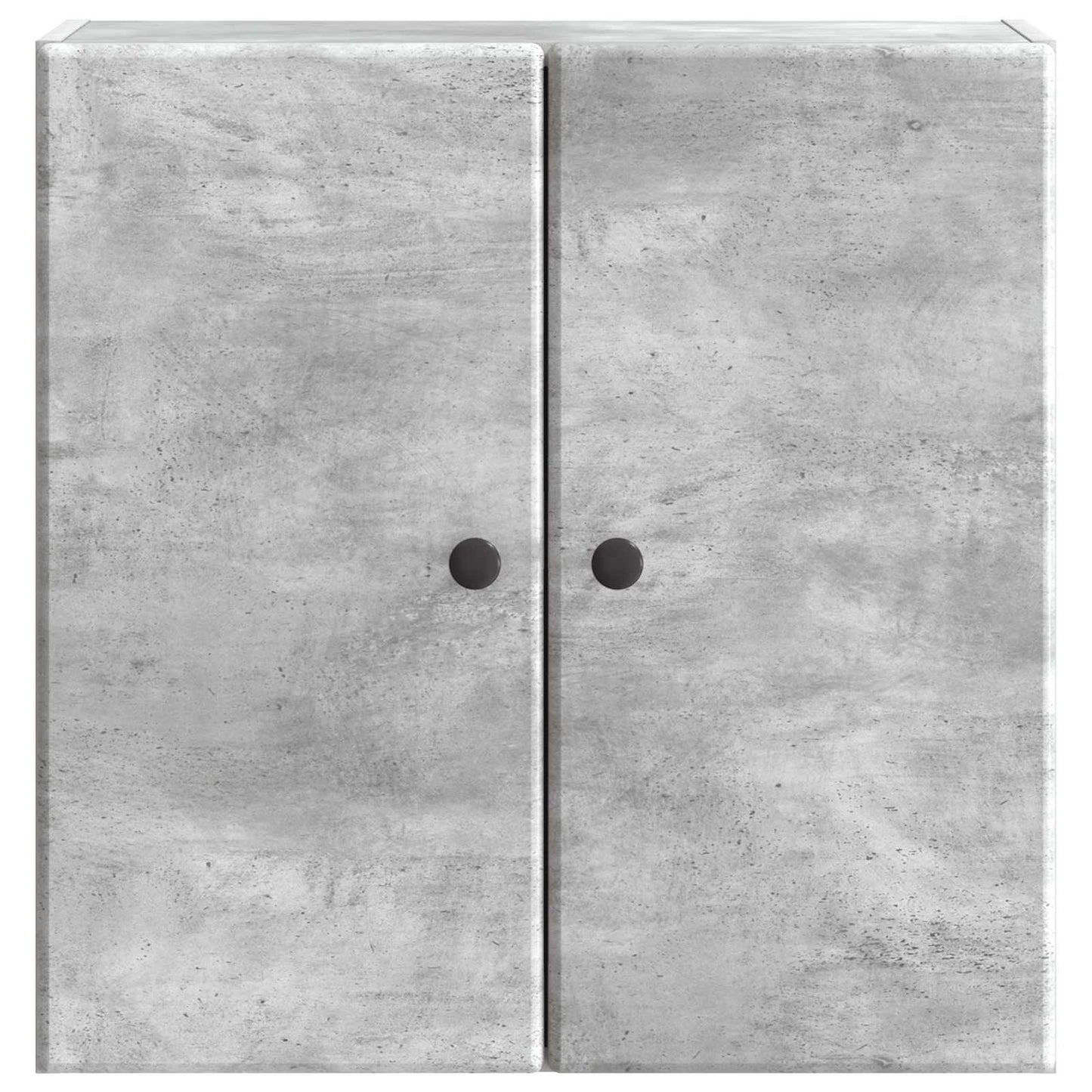 Wandschrank 59 x 31 x 60 cm Holzwerkstoff Betongrau