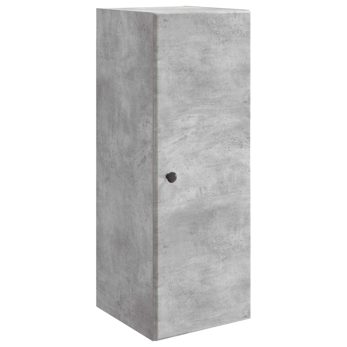 Wandschrank 33 x 34,5 x 90 cm Holzwerkstoff Betongrau