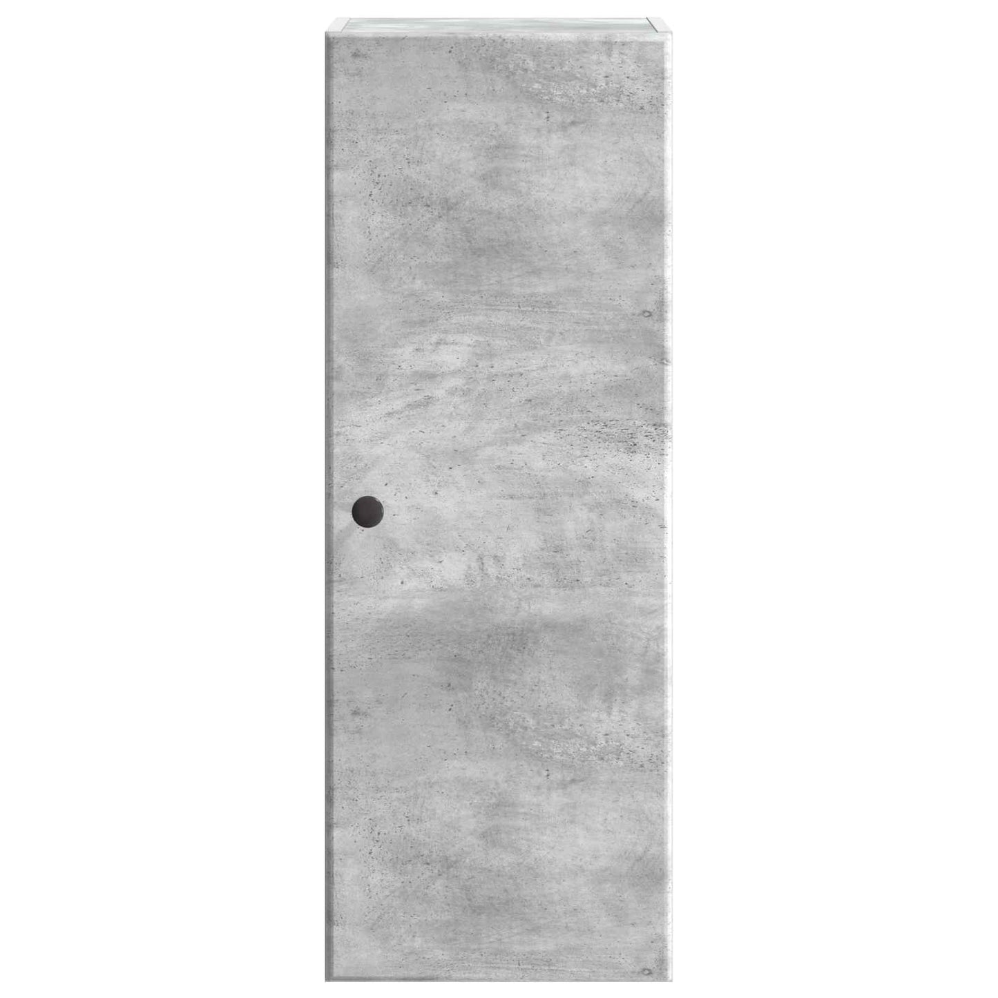 Wandschrank 33 x 34,5 x 90 cm Holzwerkstoff Betongrau