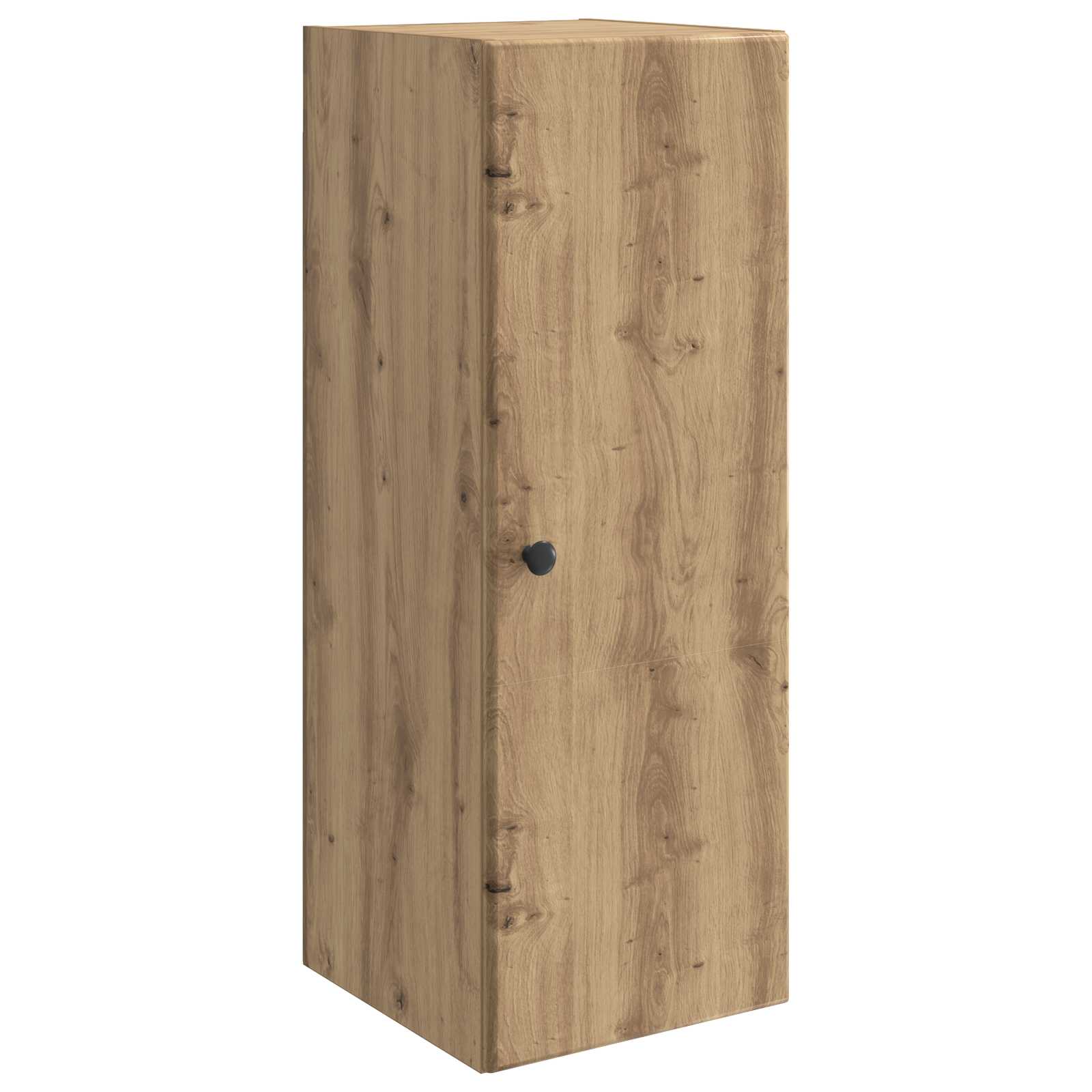 Wandschrank 33 x 34,5 x 90 cm Holzwerkstoff Artisan-Eiche