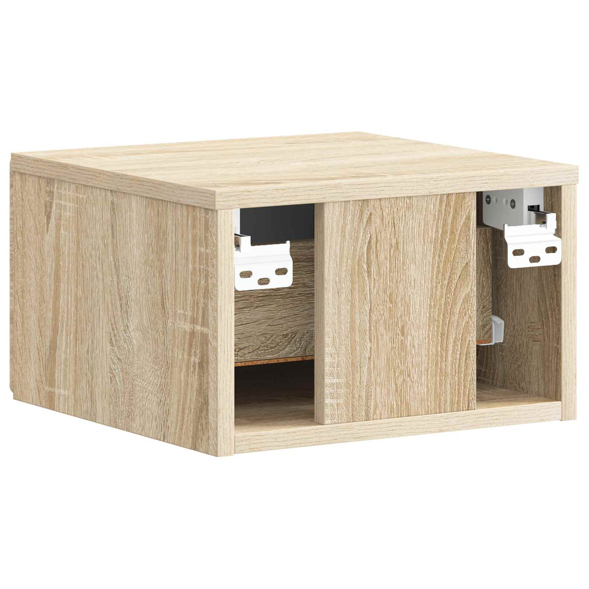 Wandmontierter Nachttisch Sonoma-Eiche 34,5 x 33 x 20 cm