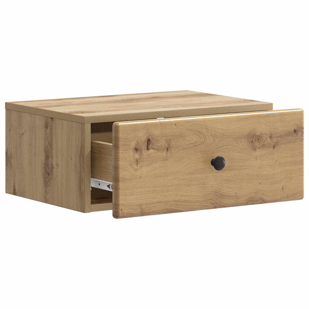 Wandmontierter Nachttisch 2 stk. Artisan-Eiche