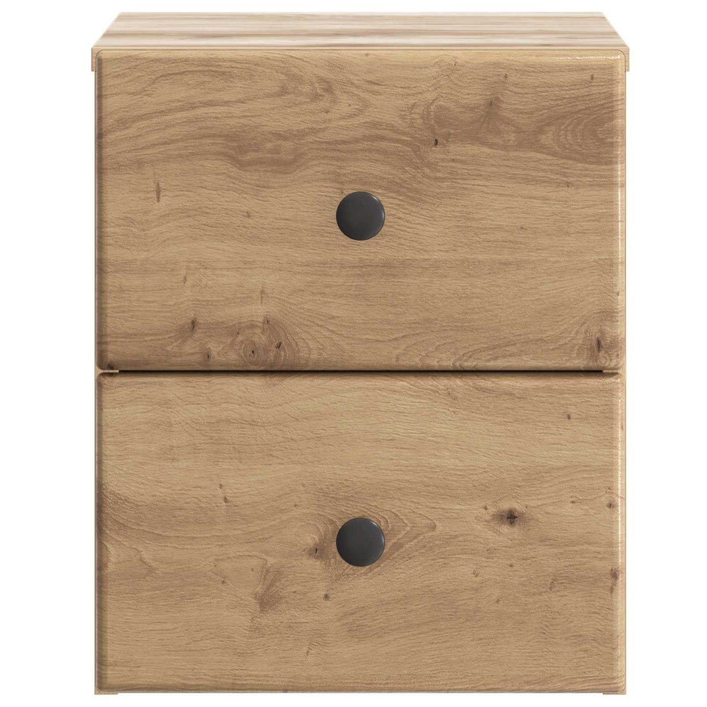 Wandmontierter Nachttisch 2 stk. Artisan-Eiche