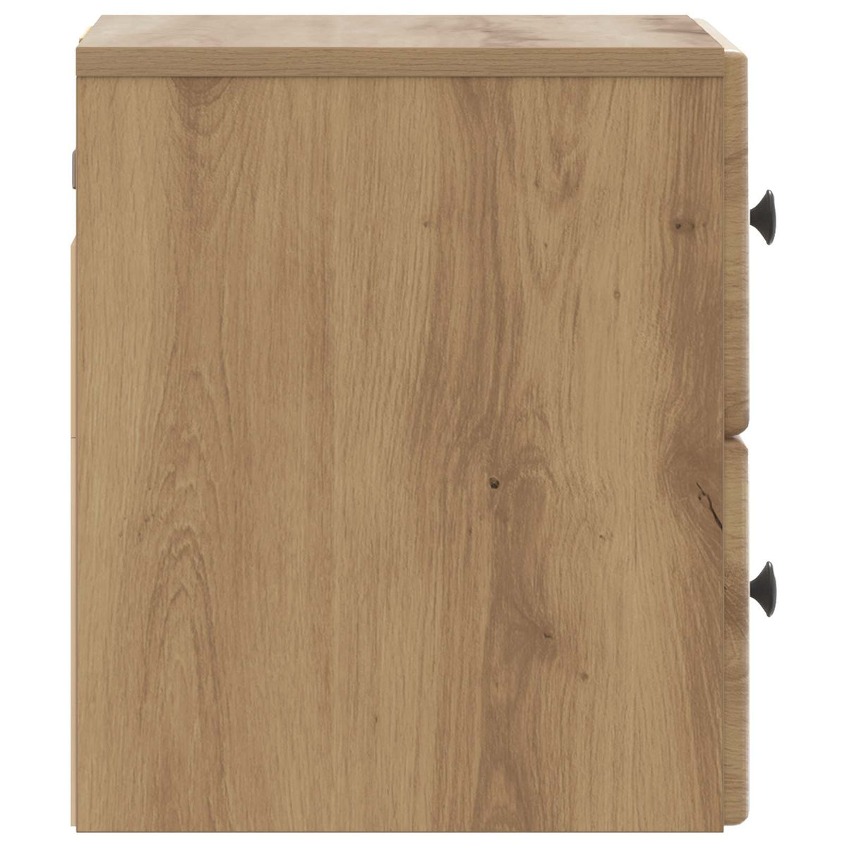 Wandmontierter Nachttisch 2 stk. Artisan-Eiche